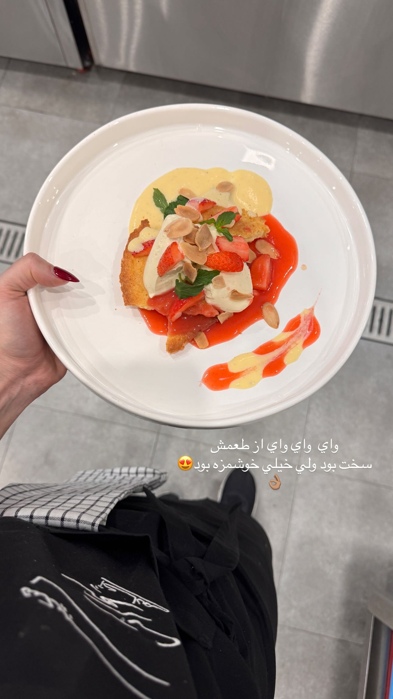  جدید ترین استوری اینستاگرام شکیبا لطفی