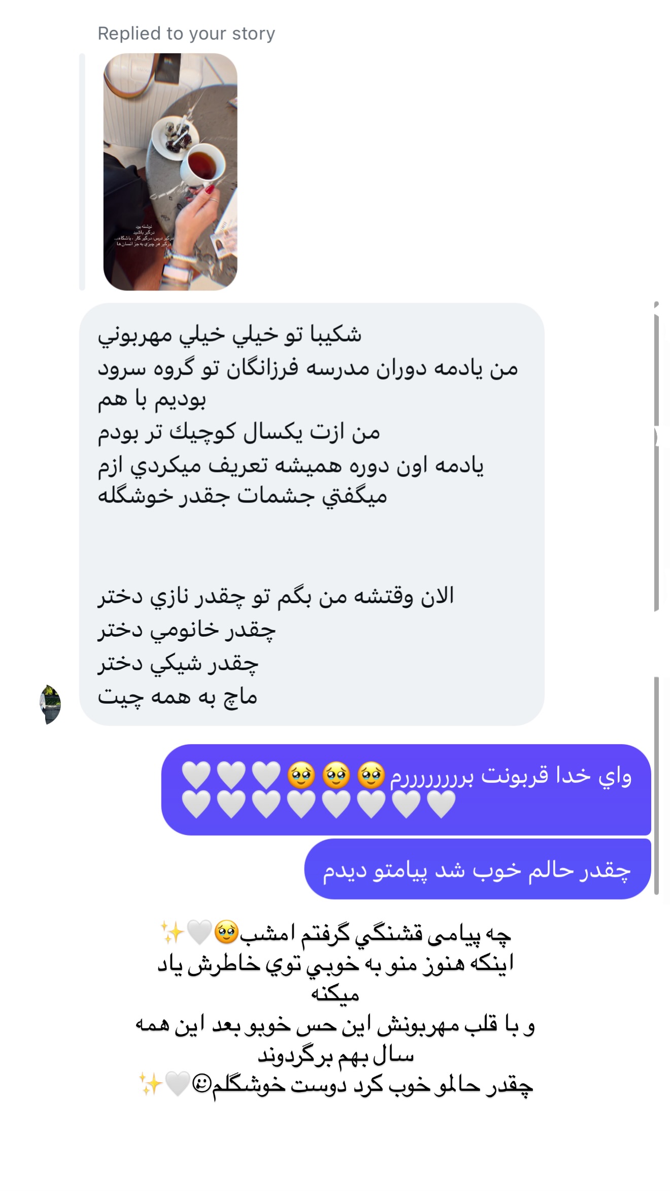  جدید ترین استوری اینستاگرام شکیبا لطفی