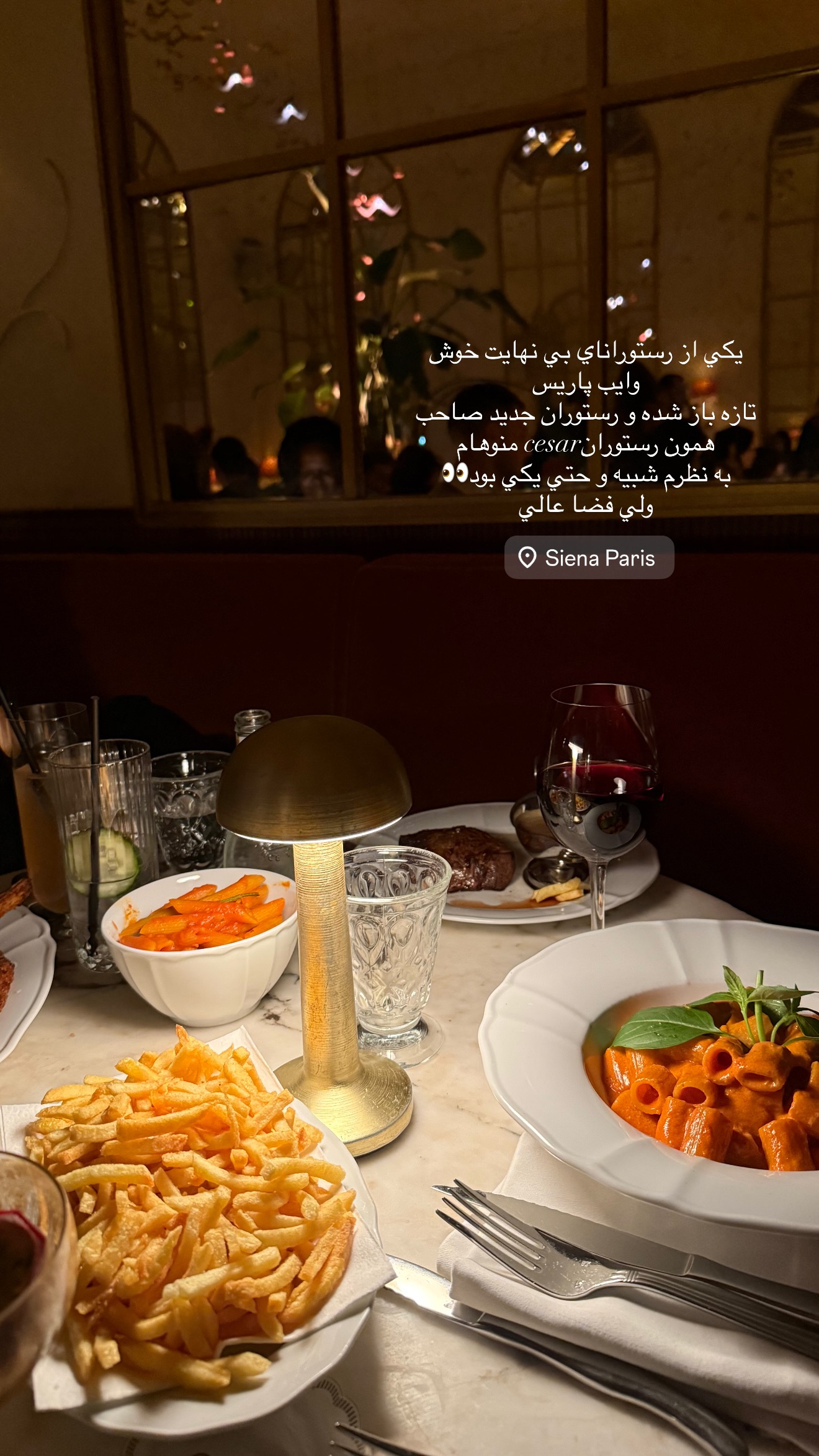  جدید ترین استوری اینستاگرام شکیبا لطفی