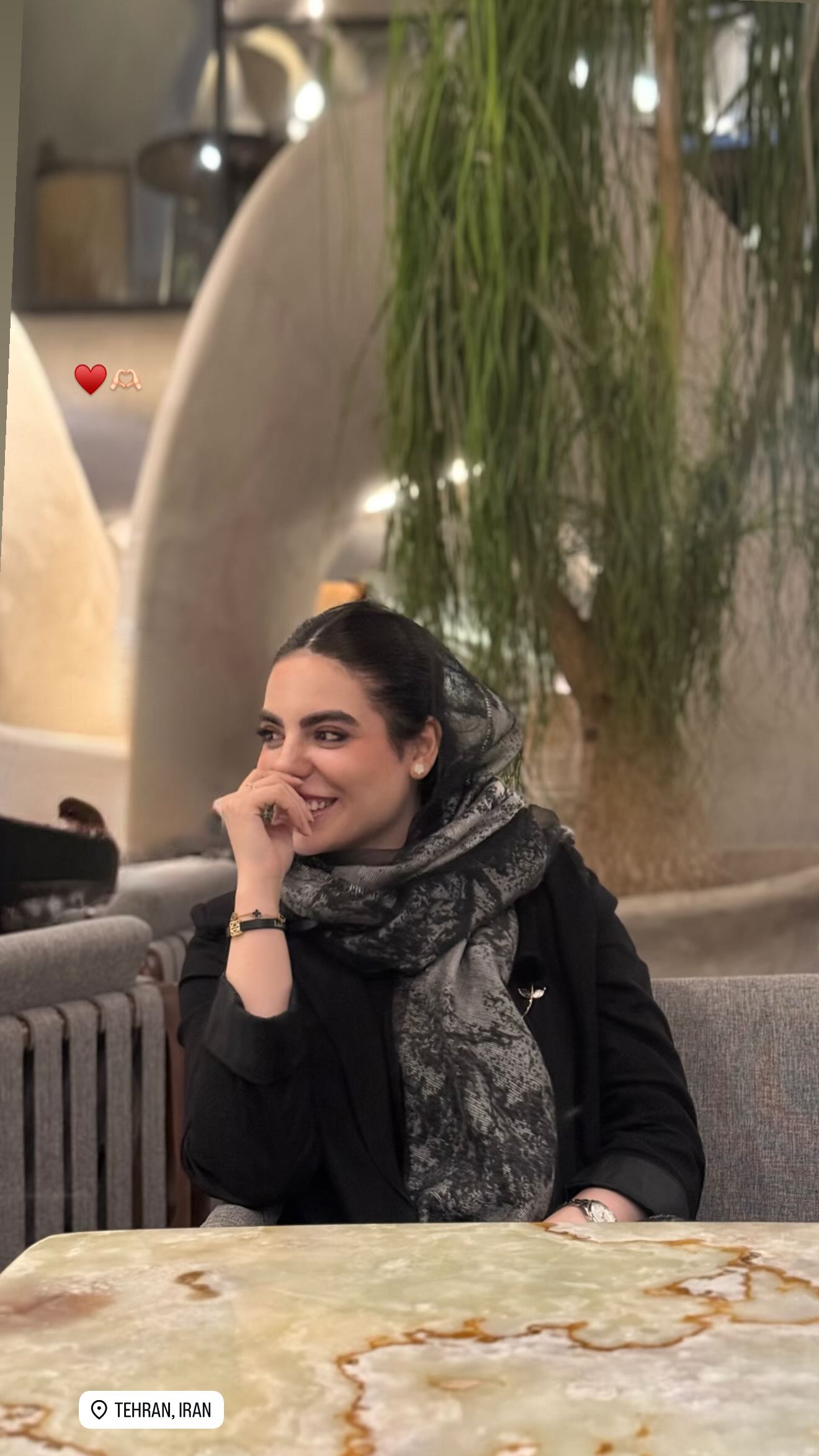  جدید ترین استوری اینستاگرام شکیبا میرسعیدی