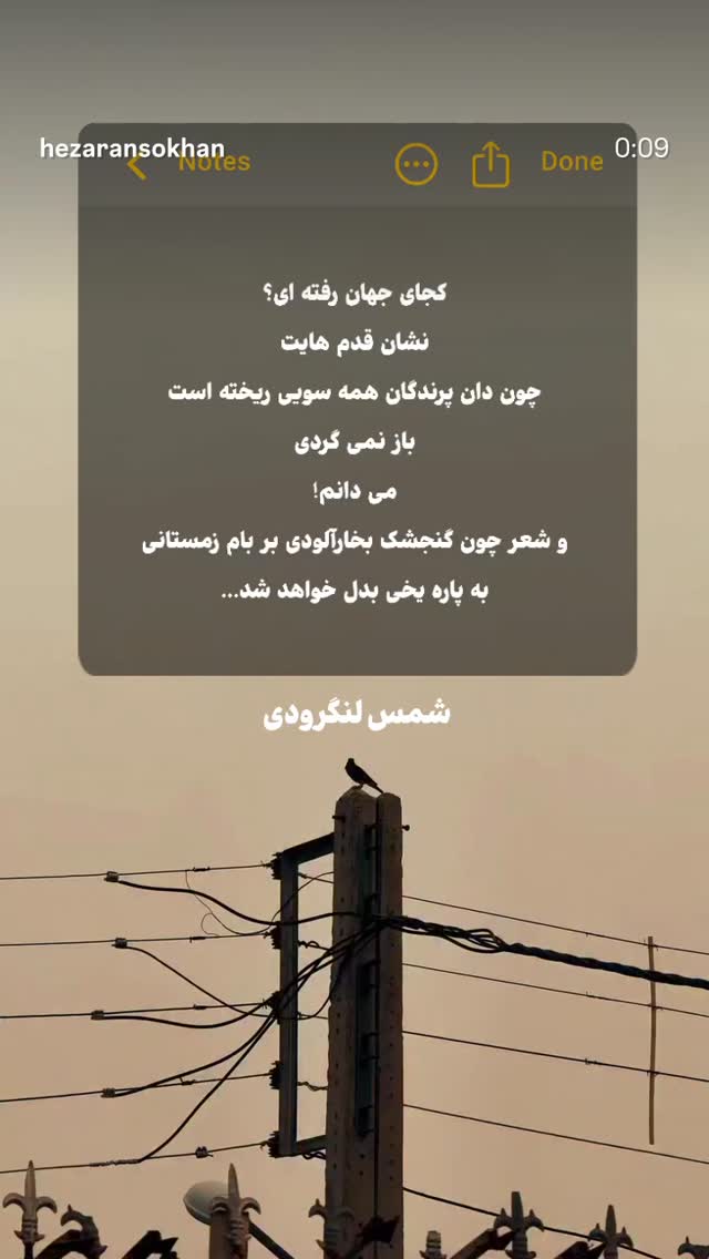  جدید ترین استوری اینستاگرام شمس لنگرودی