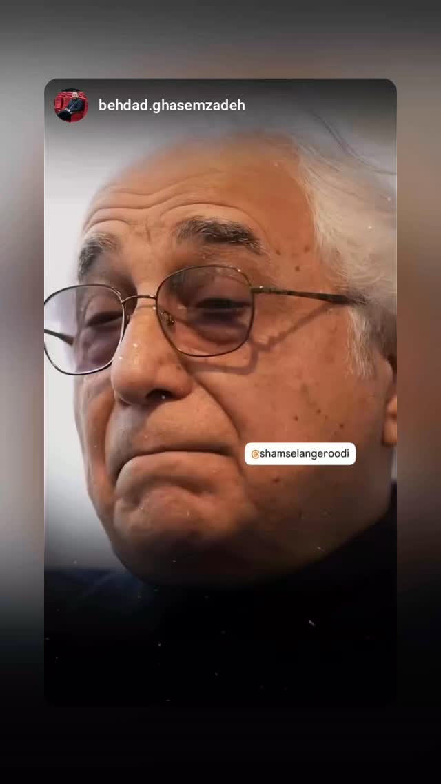  جدید ترین استوری اینستاگرام شمس لنگرودی