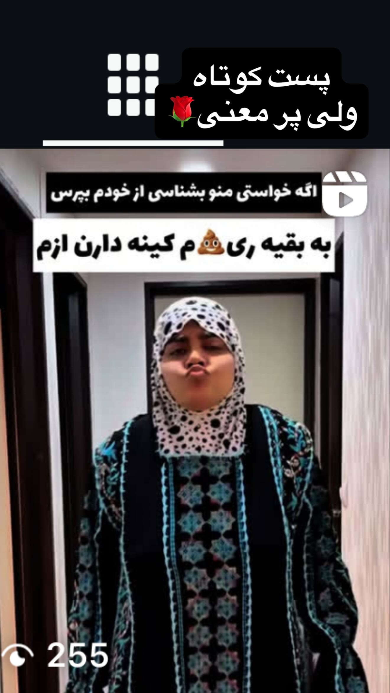  جدید ترین استوری اینستاگرام شقایق محمودی