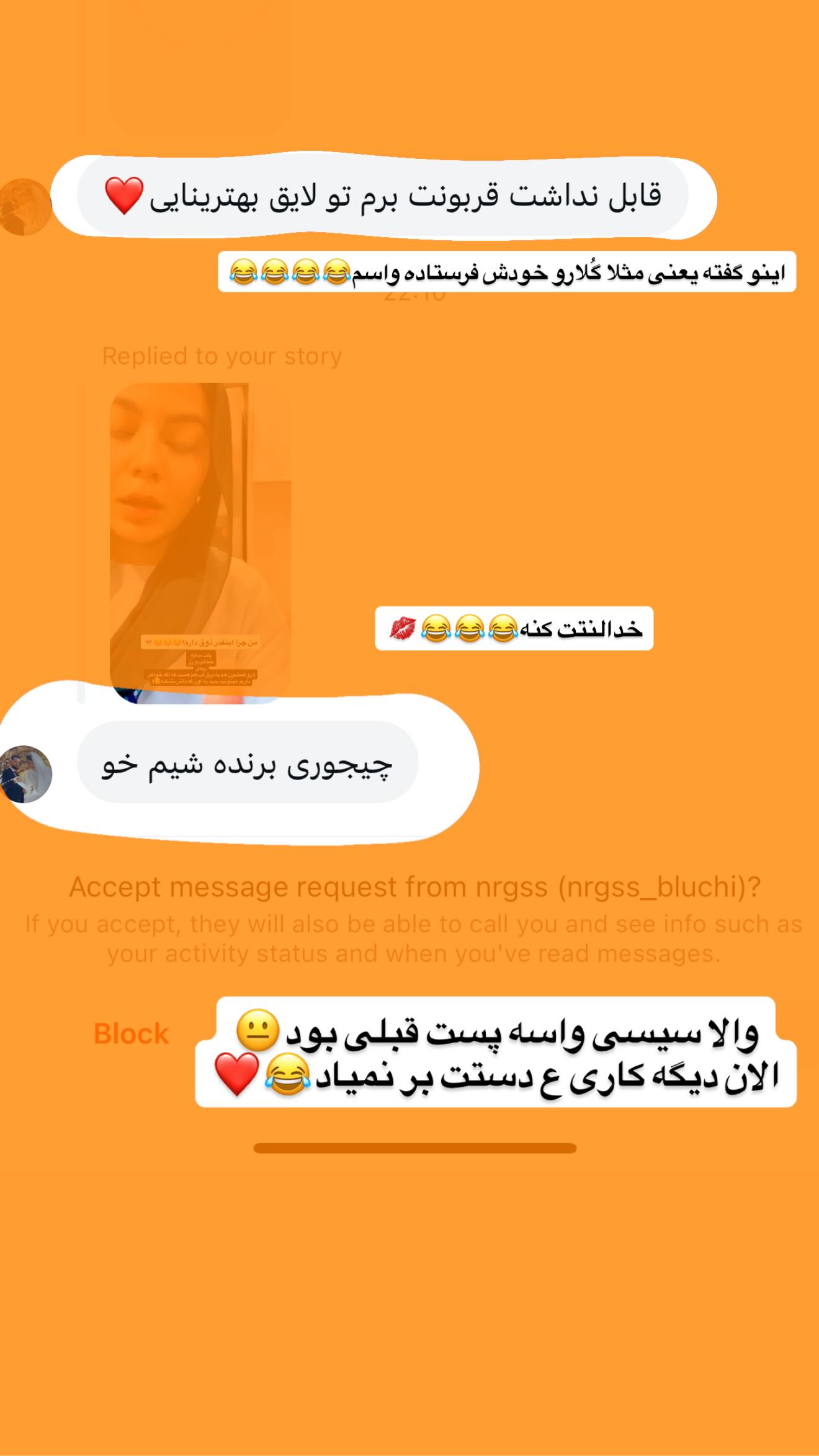  جدید ترین استوری اینستاگرام شقایق محمودی