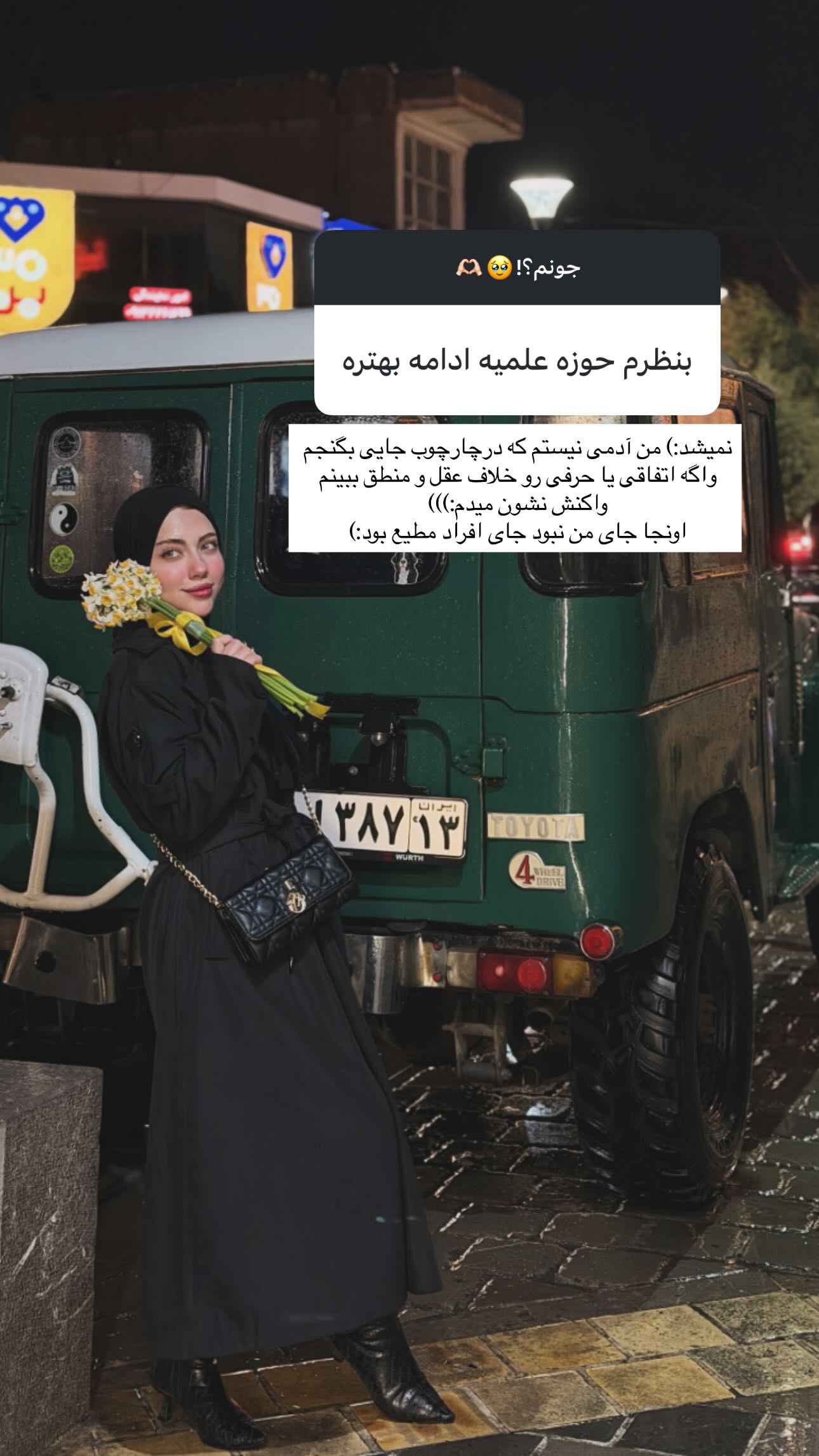  جدید ترین استوری اینستاگرام شقایق نوئی