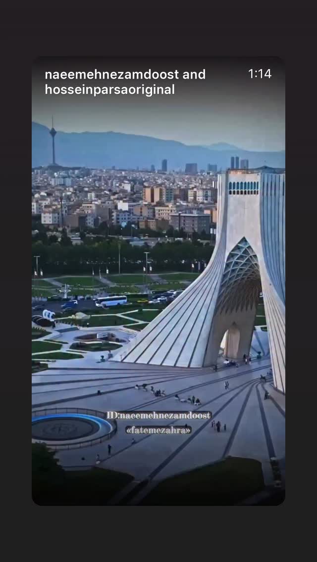  جدید ترین استوری اینستاگرام المیرا شریفی مقدم