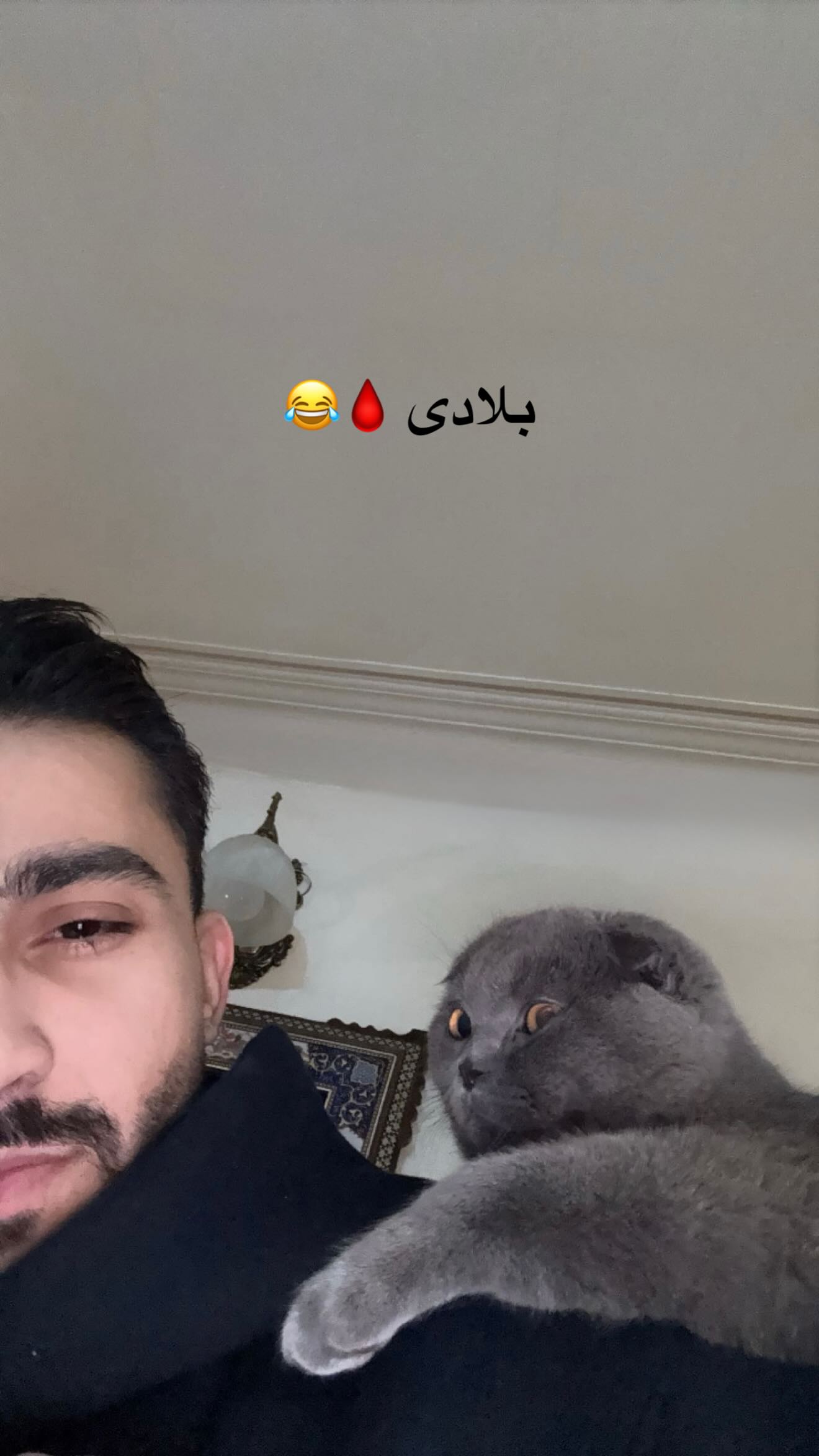 جدید ترین استوری اینستاگرام شهاب قوی پنجه