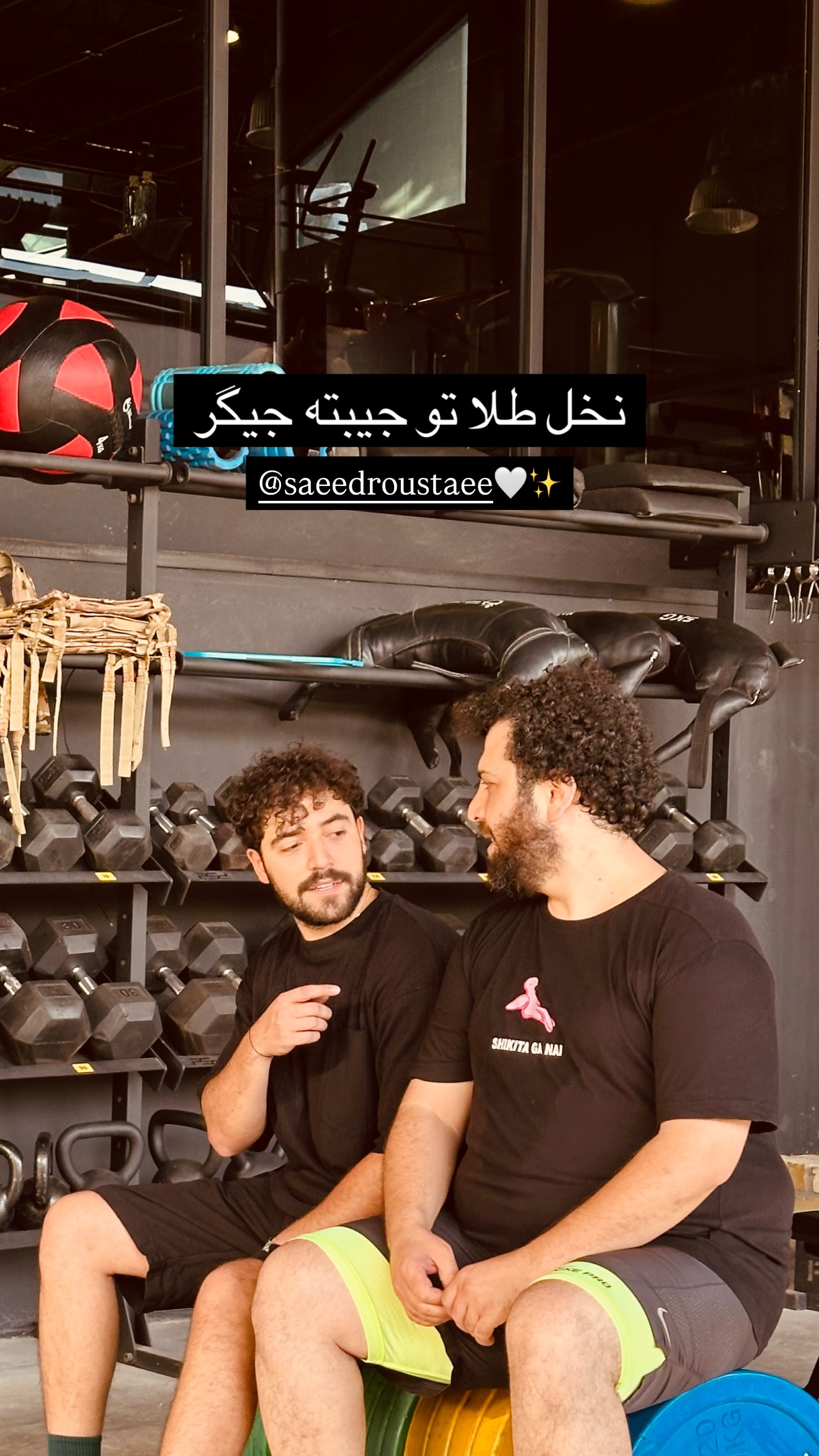  جدید ترین استوری اینستاگرام شروین حاجی پور