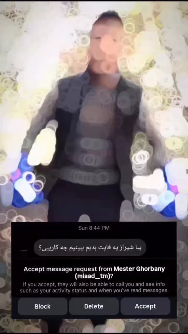 جدید ترین استوری اینستاگرام حسین شاهرخ نیا