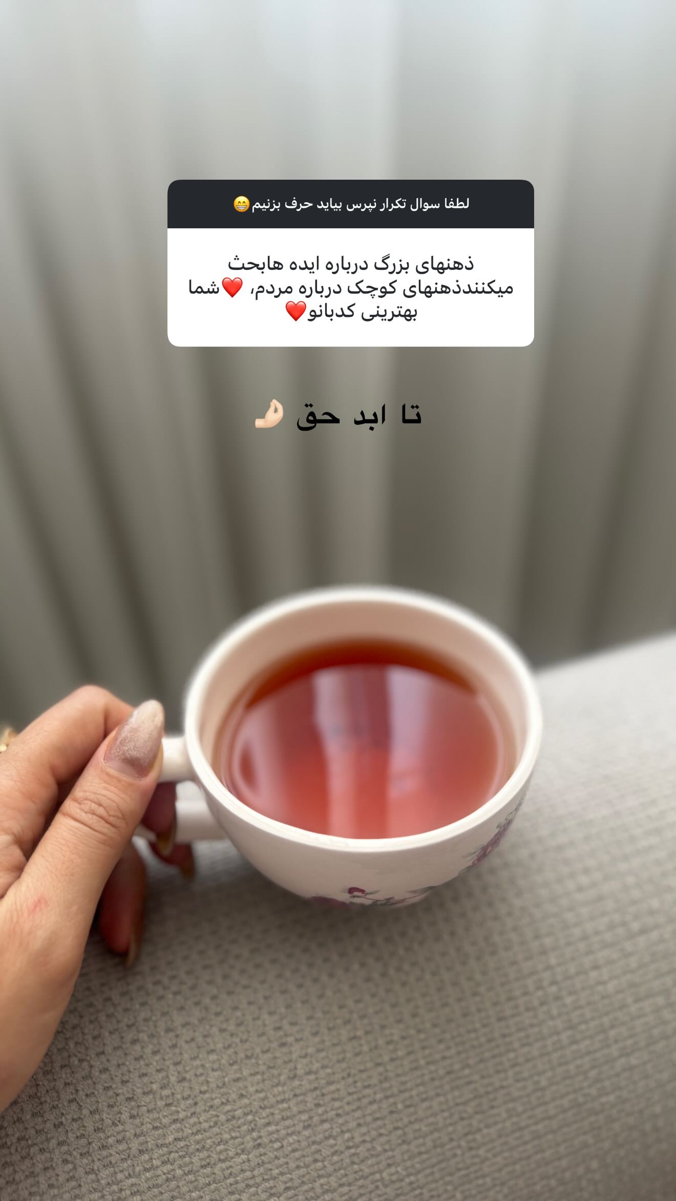  جدید ترین استوری اینستاگرام شیما زارعی