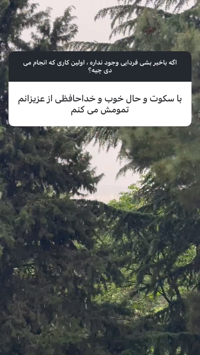  جدید ترین استوری اینستاگرام شیرین صمدی