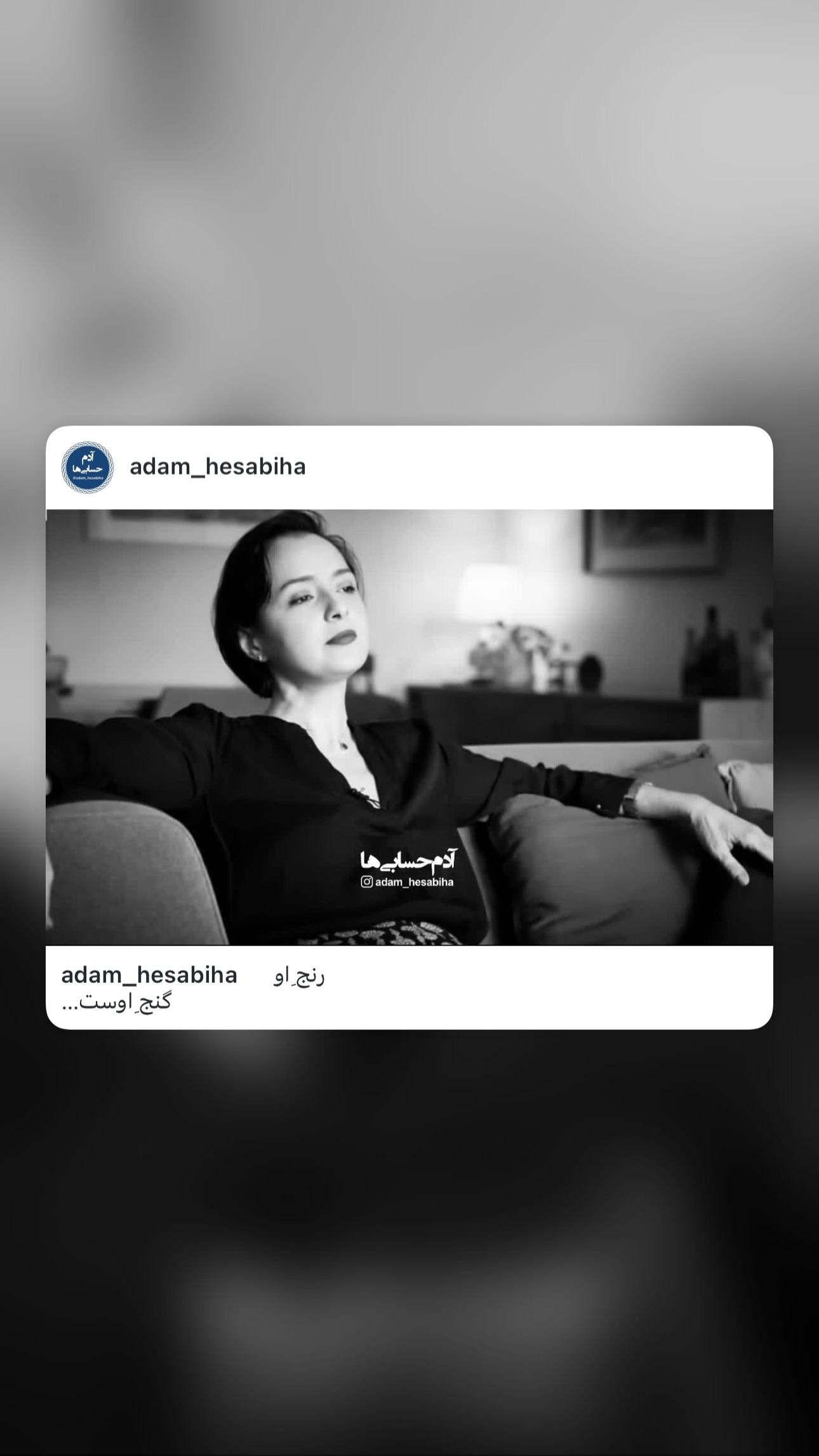  جدید ترین استوری اینستاگرام شیرین صمدی
