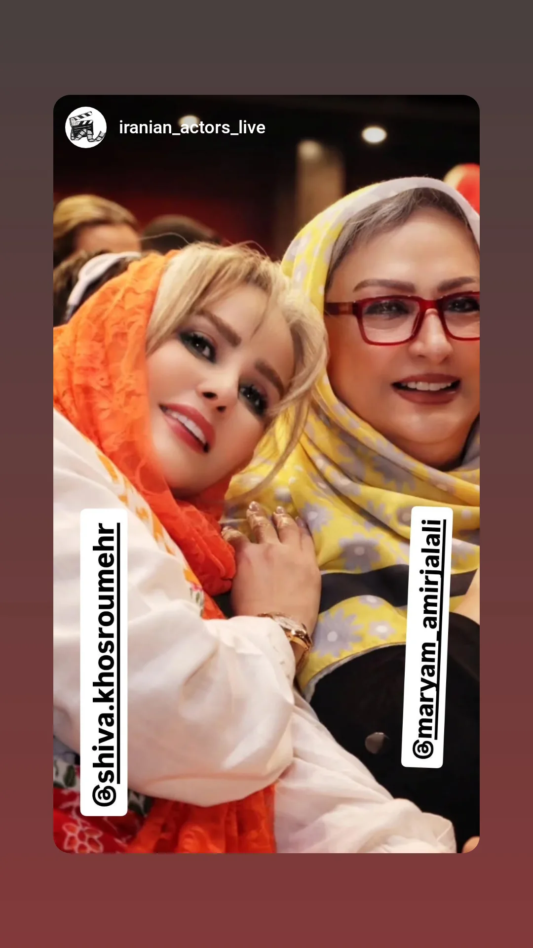  جدید ترین استوری اینستاگرام شیوا خسرومهر