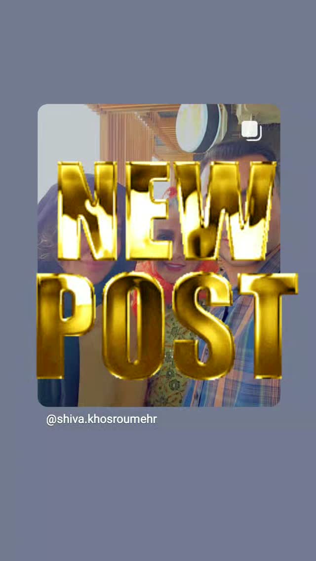  جدید ترین استوری اینستاگرام شیوا خسرومهر