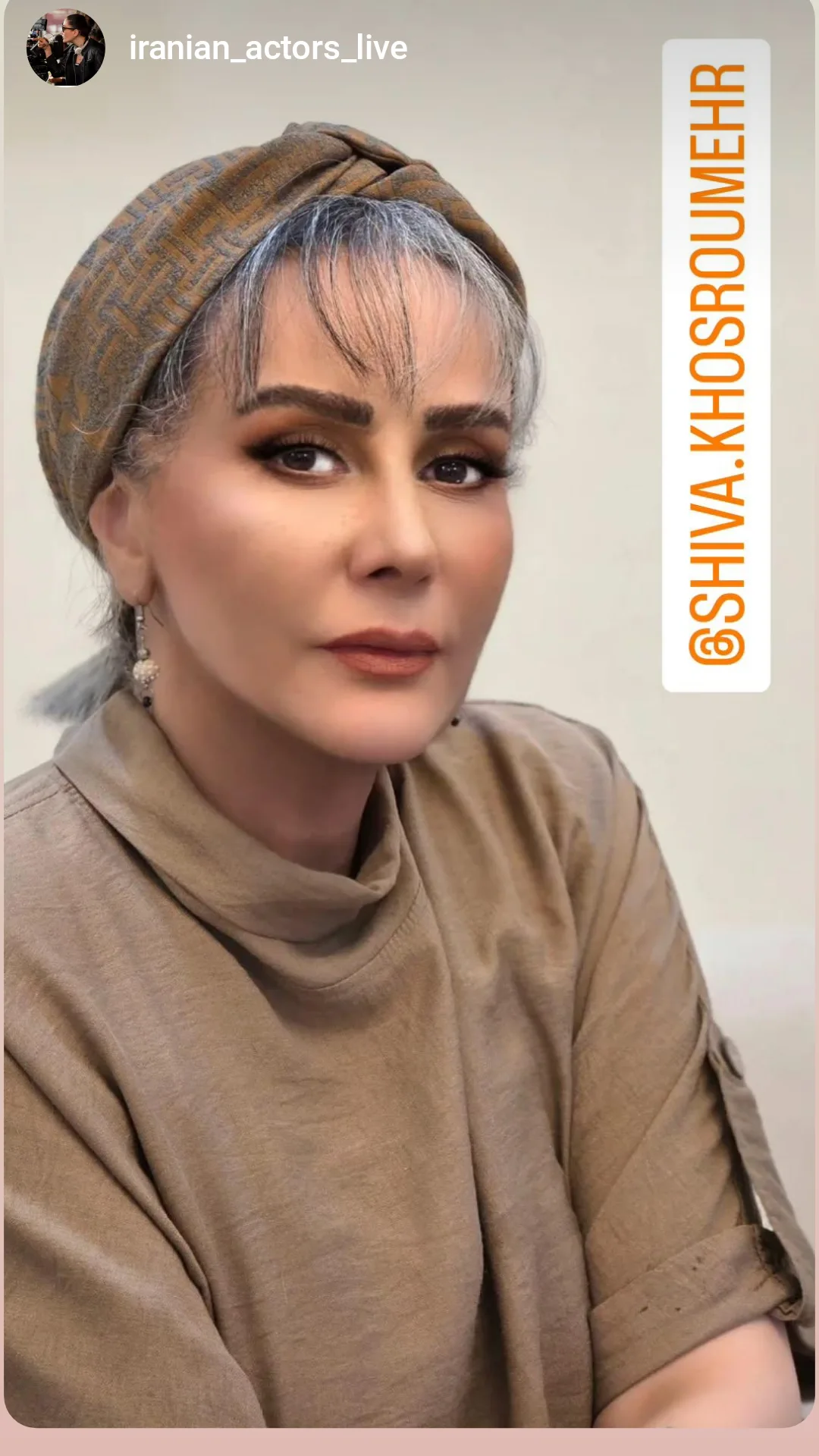  جدید ترین استوری اینستاگرام شیوا خسرومهر