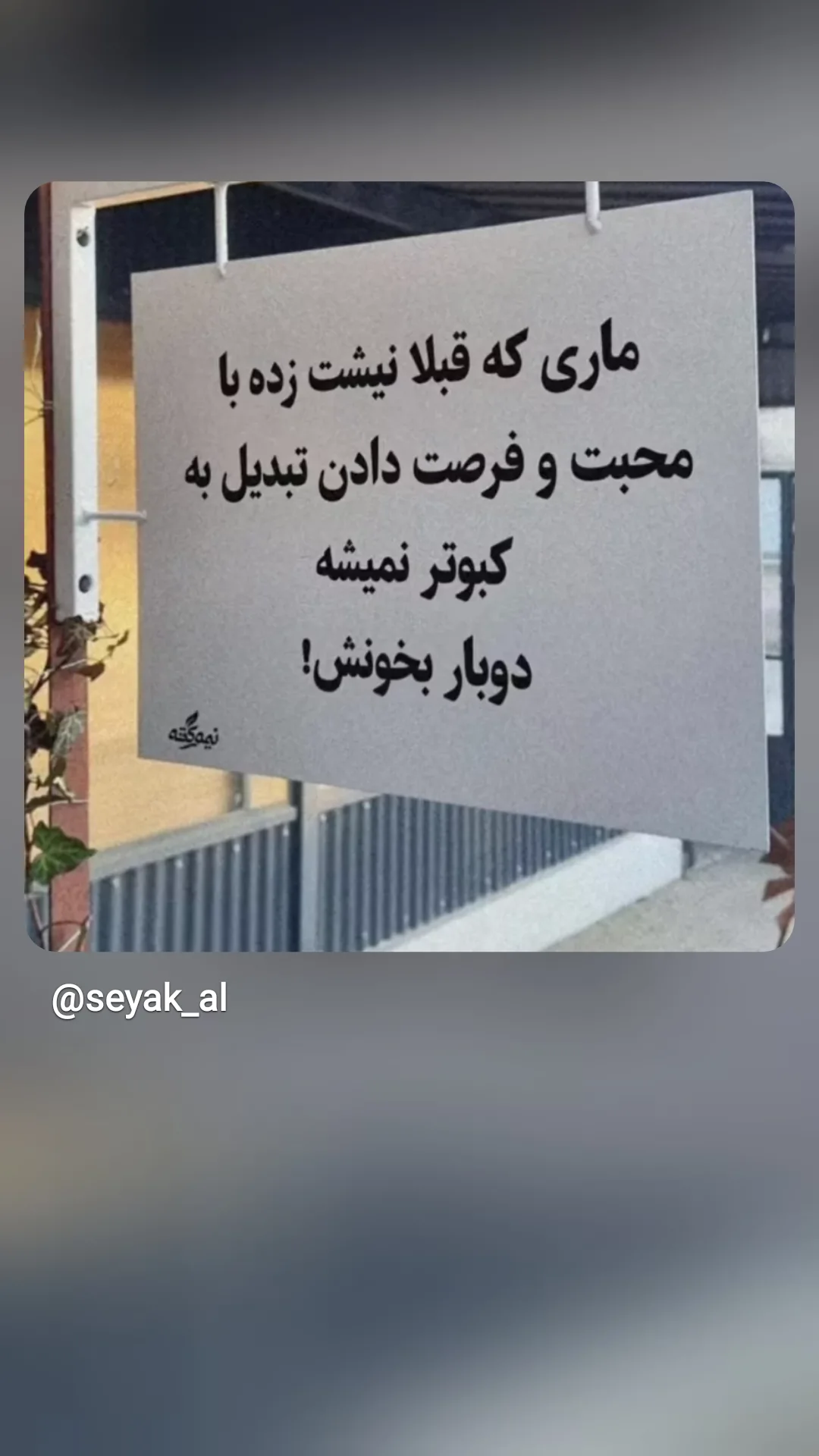  جدید ترین استوری اینستاگرام شیوا خسرومهر