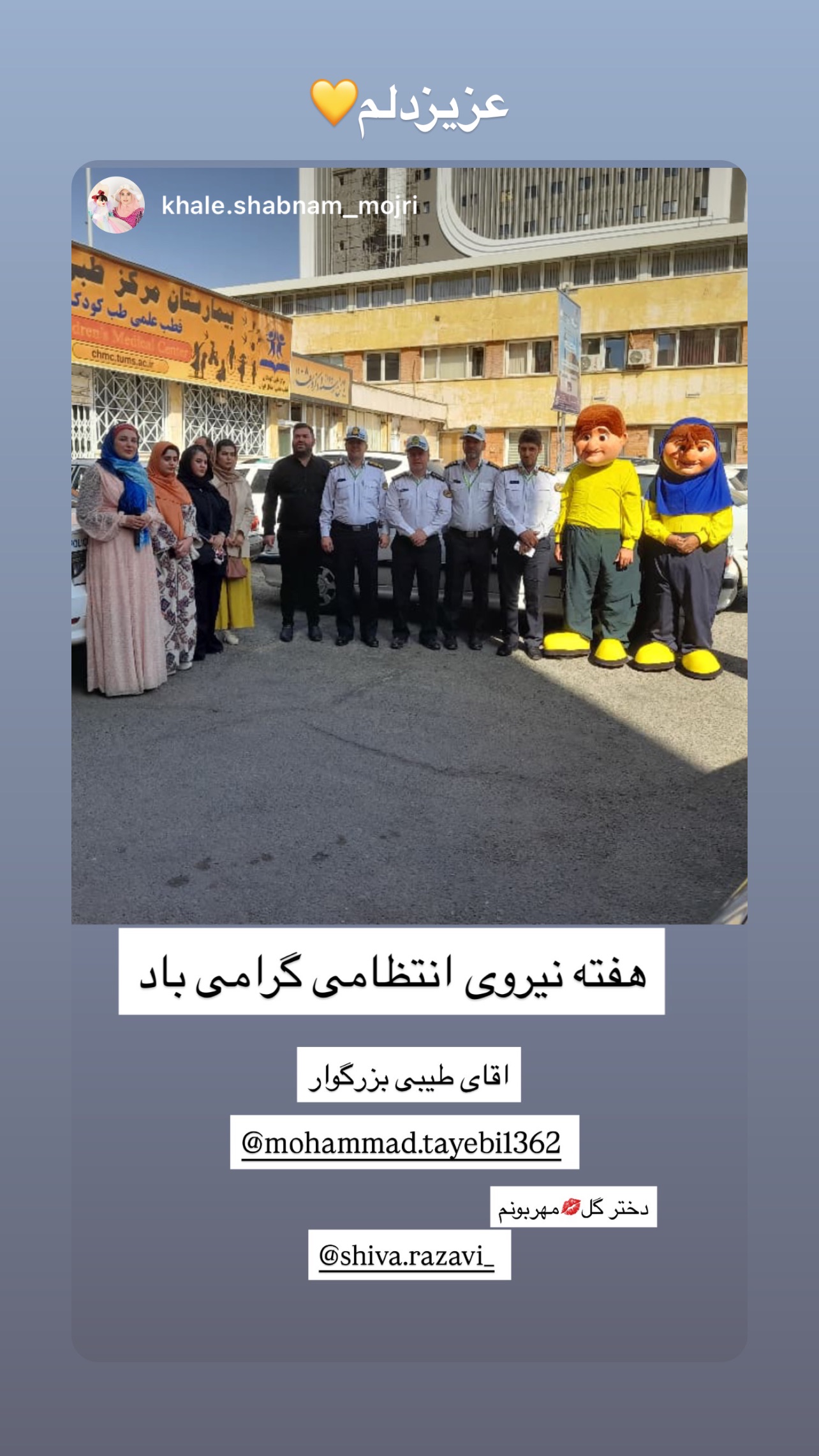  جدید ترین استوری اینستاگرام شیوا رضوی