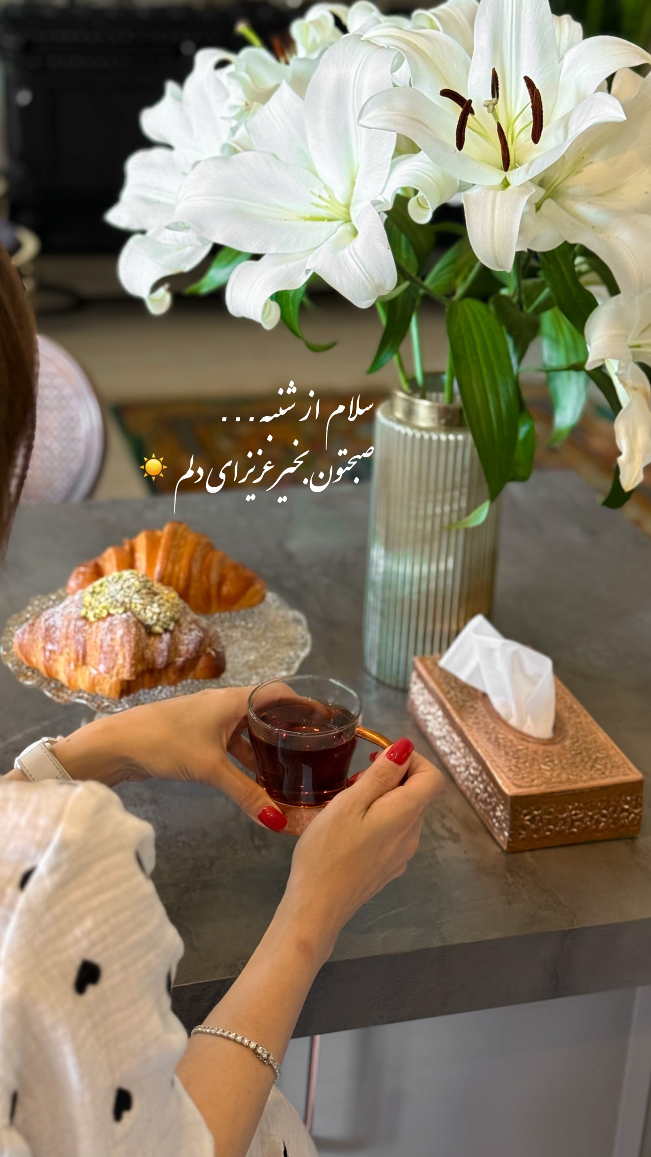  جدید ترین استوری اینستاگرام شیوا نصرتی