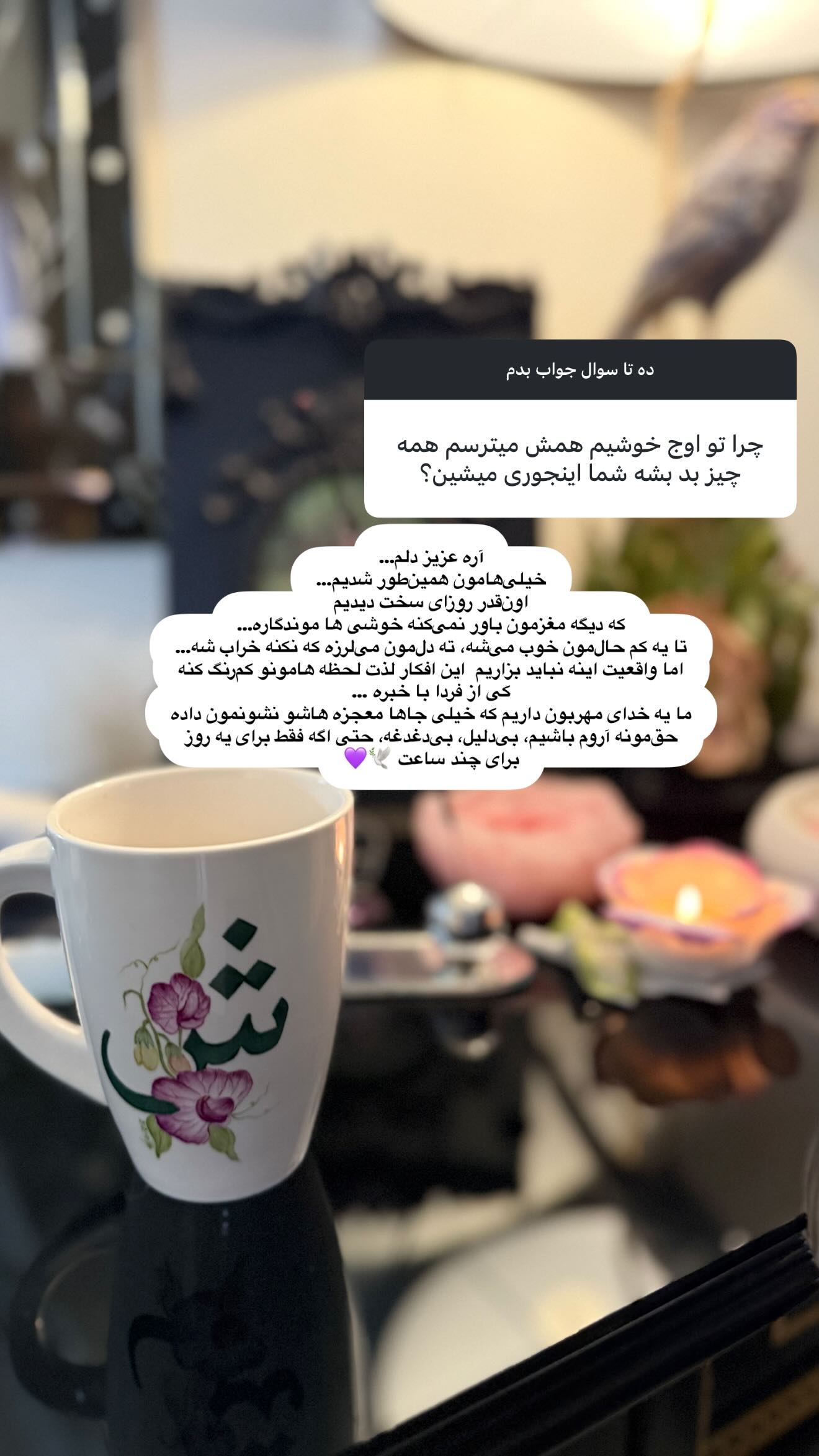  جدید ترین استوری اینستاگرام شیوا نصرتی