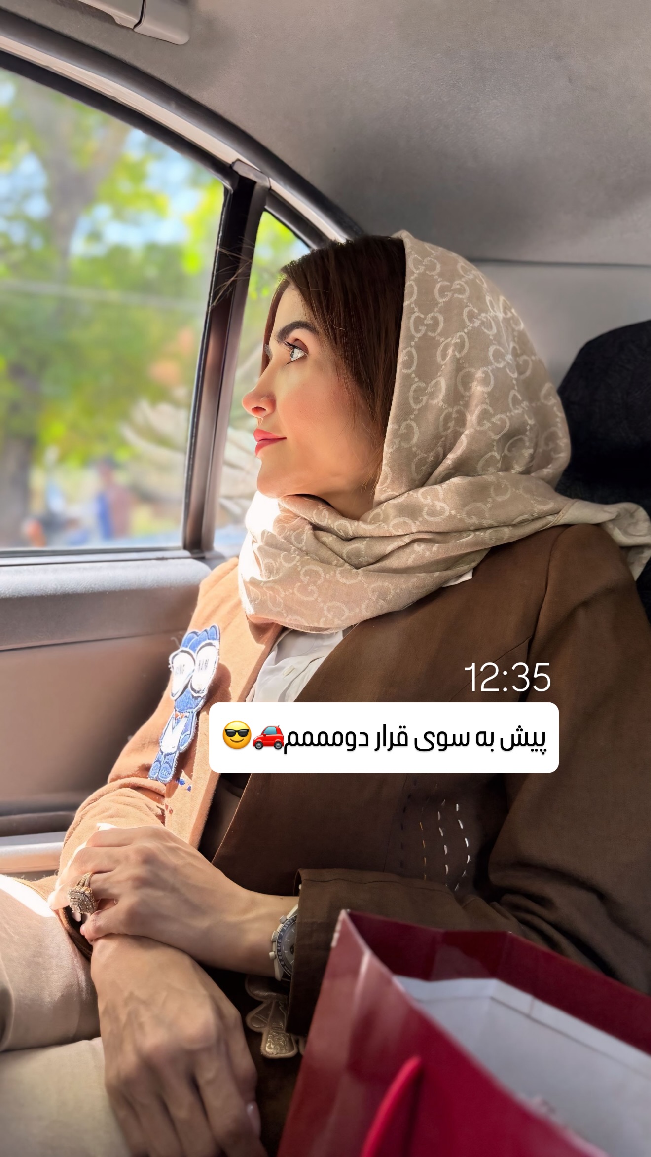  جدید ترین استوری اینستاگرام شیوا نصرتی