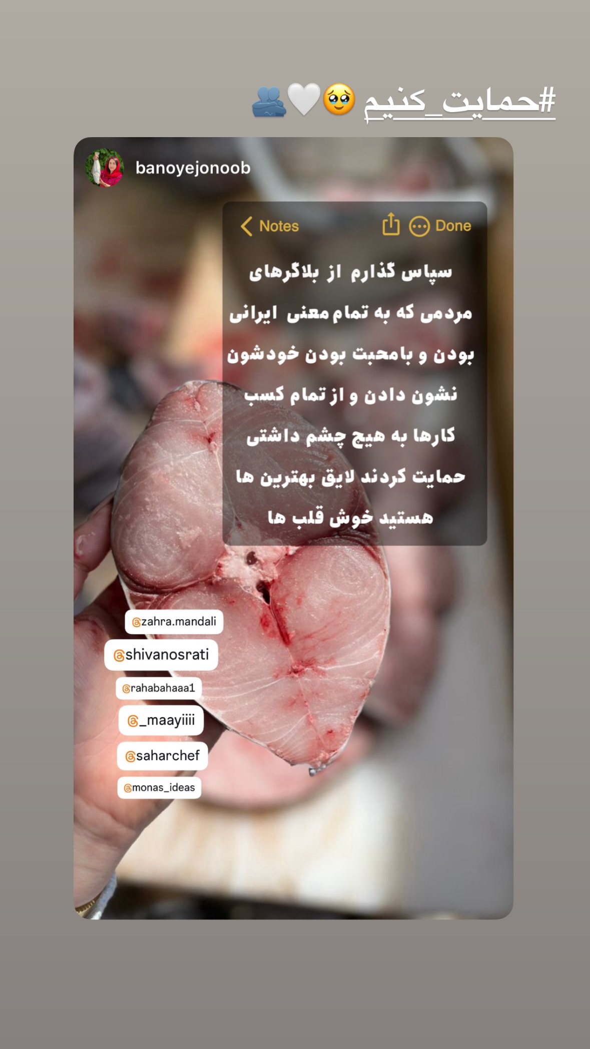  جدید ترین استوری اینستاگرام شیوا نصرتی