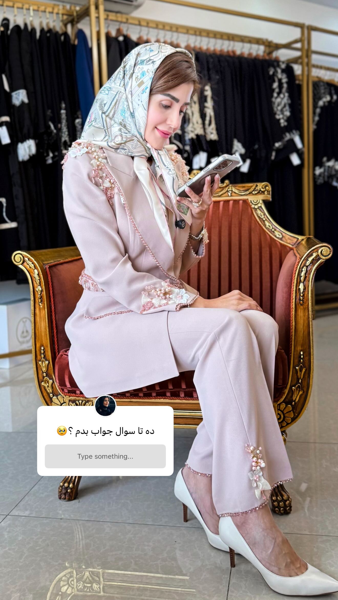  جدید ترین استوری اینستاگرام شیوا نصرتی