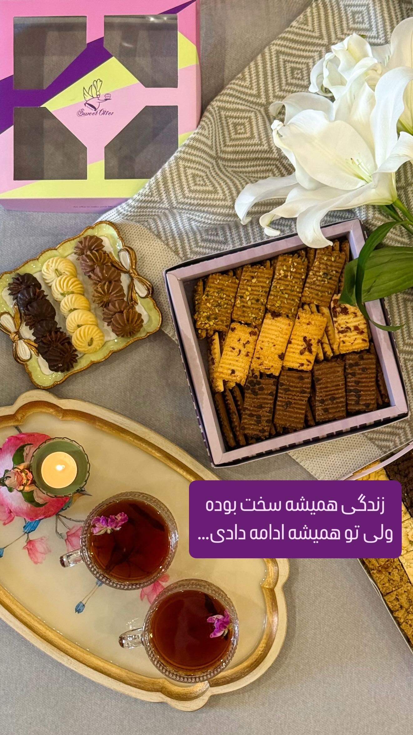  جدید ترین استوری اینستاگرام شیوا نصرتی