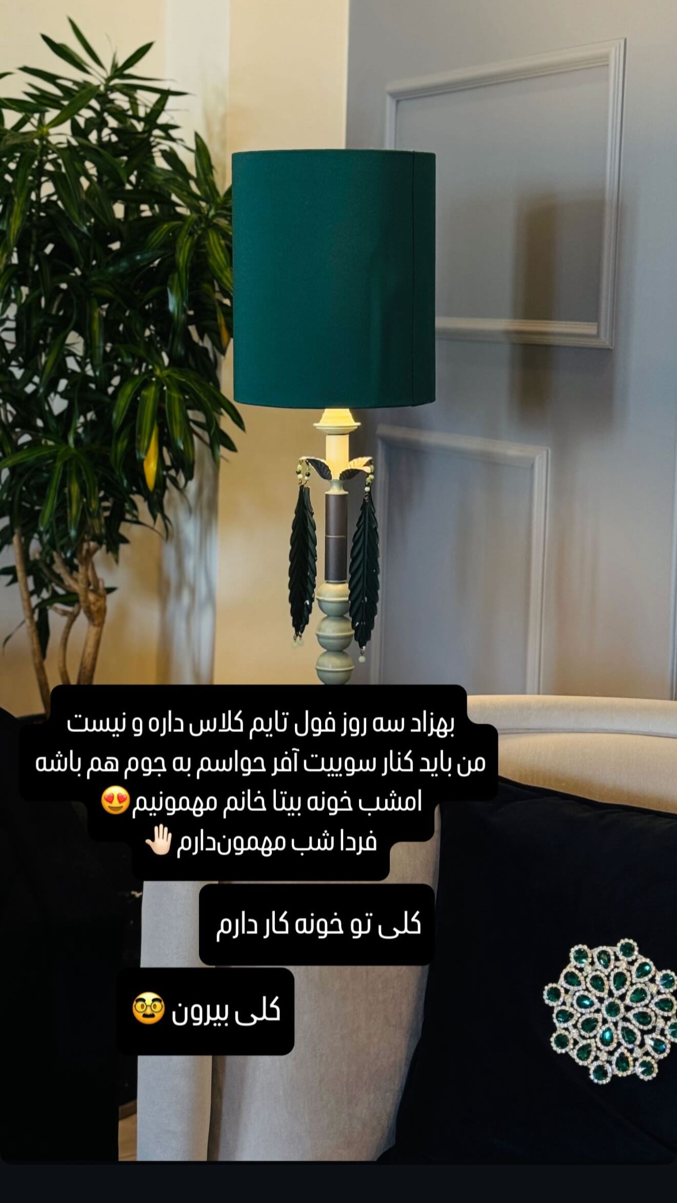  جدید ترین استوری اینستاگرام شیوا نصرتی