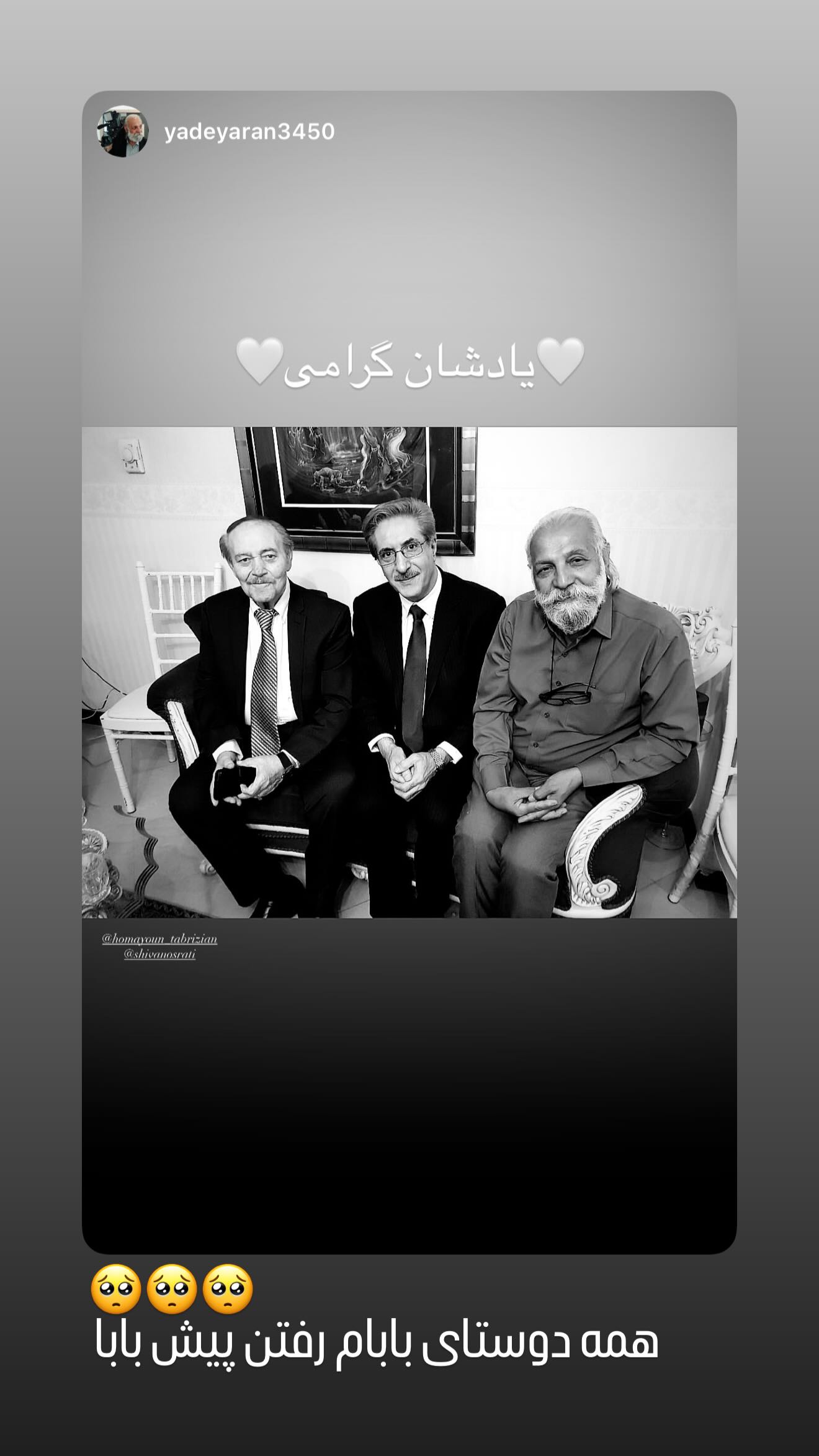  جدید ترین استوری اینستاگرام شیوا نصرتی