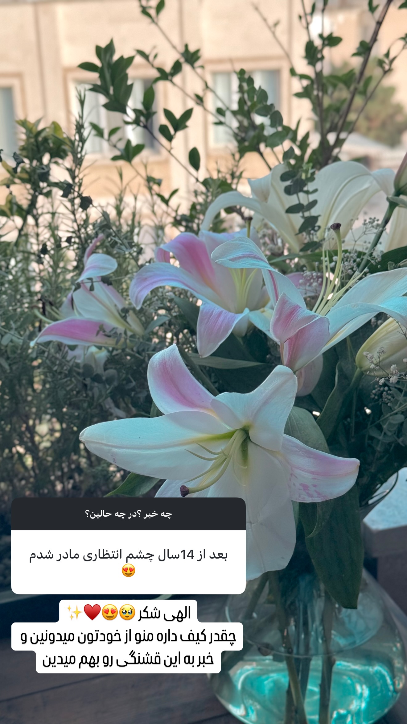  جدید ترین استوری اینستاگرام شیوا نصرتی