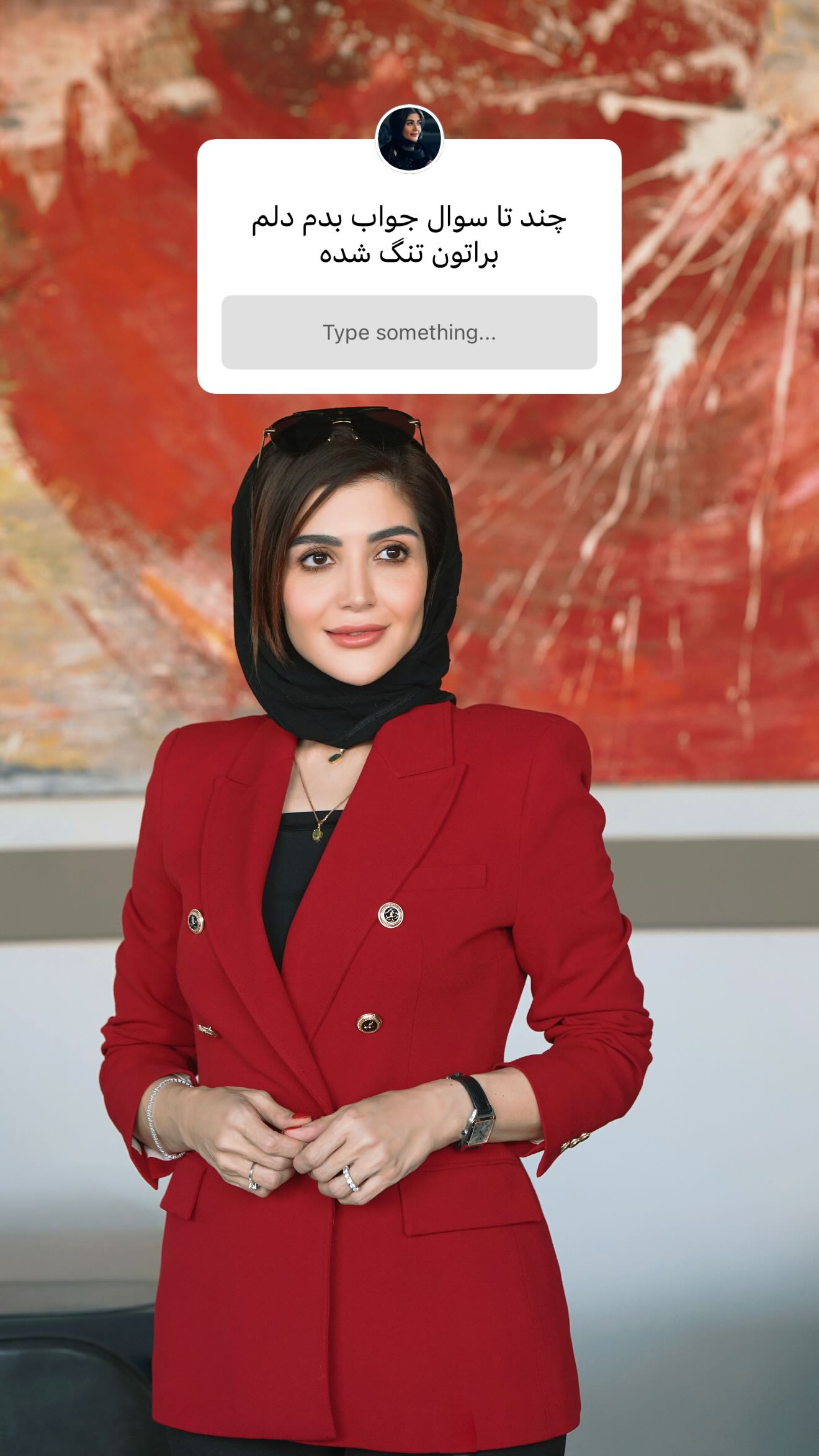  جدید ترین استوری اینستاگرام شیوا نصرتی
