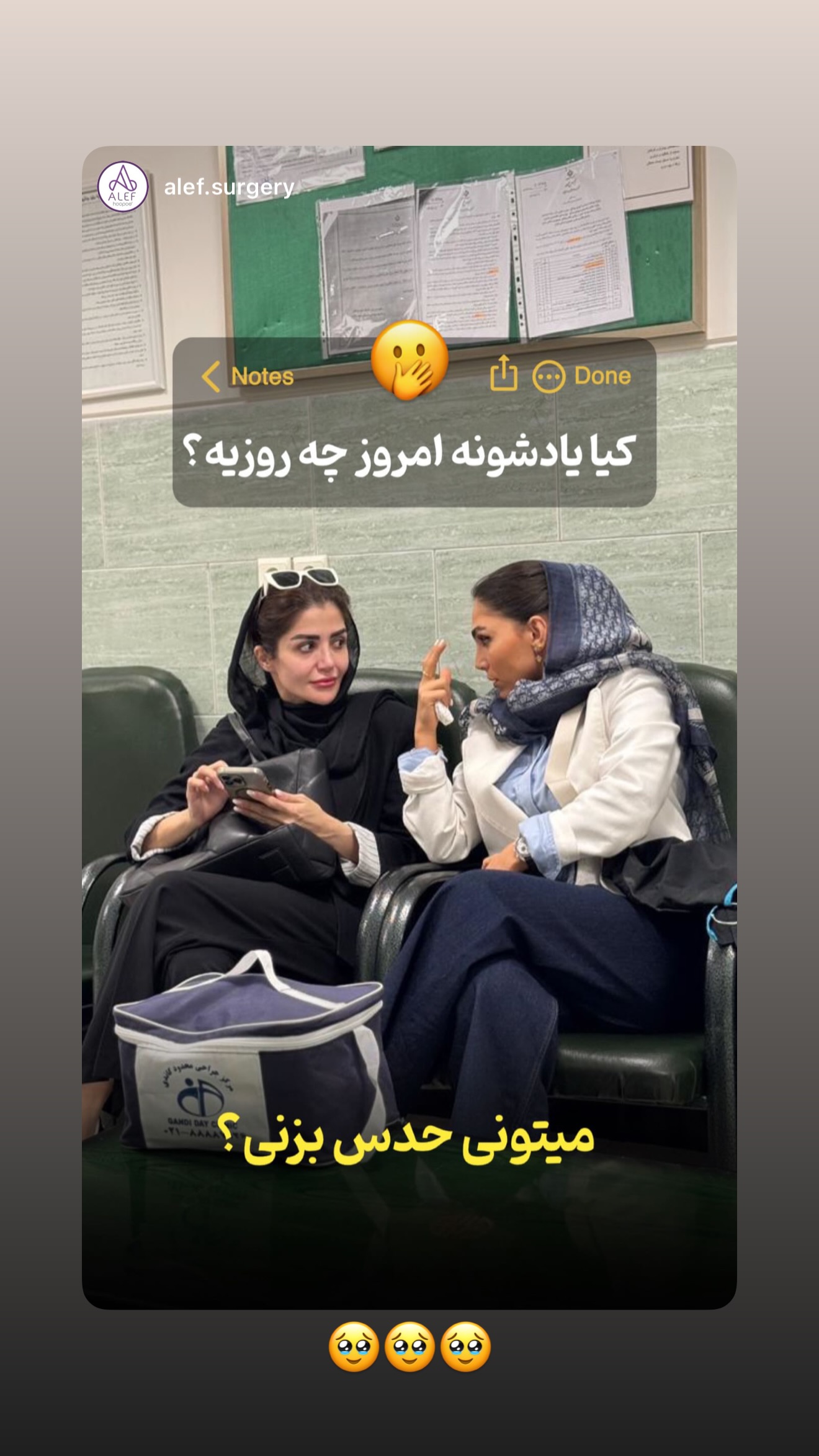  جدید ترین استوری اینستاگرام شیوا نصرتی