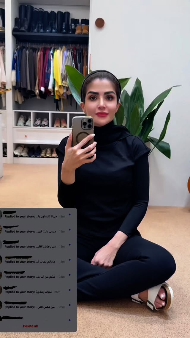  جدید ترین استوری اینستاگرام شیوا نصرتی