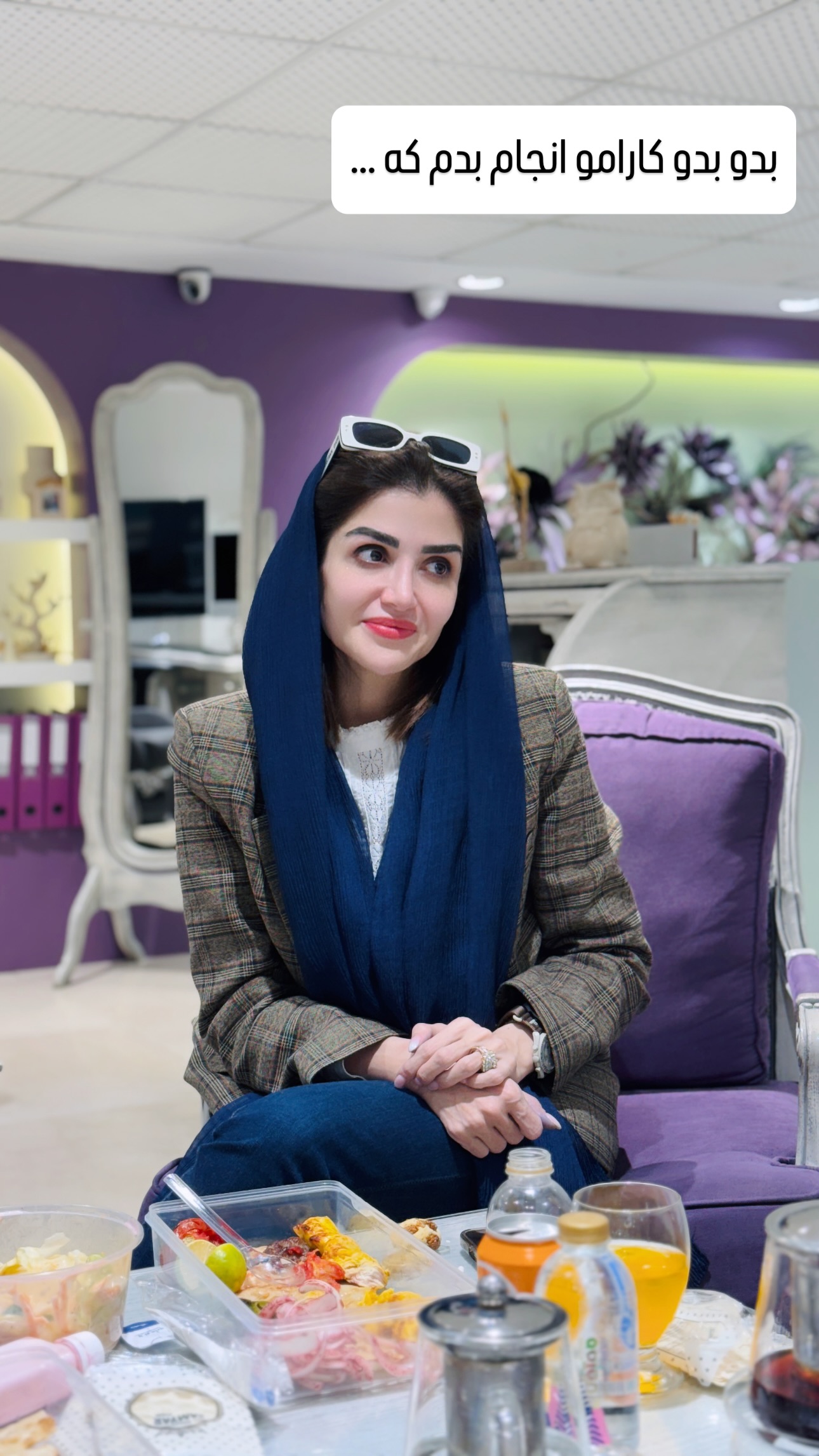  جدید ترین استوری اینستاگرام شیوا نصرتی