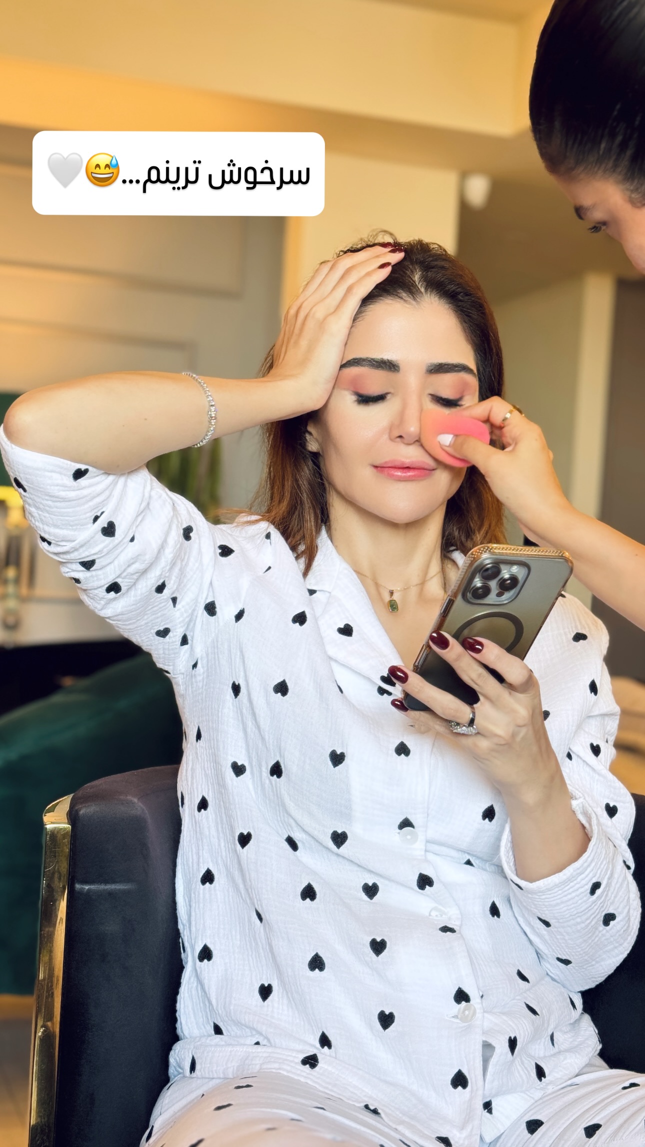  جدید ترین استوری اینستاگرام شیوا نصرتی