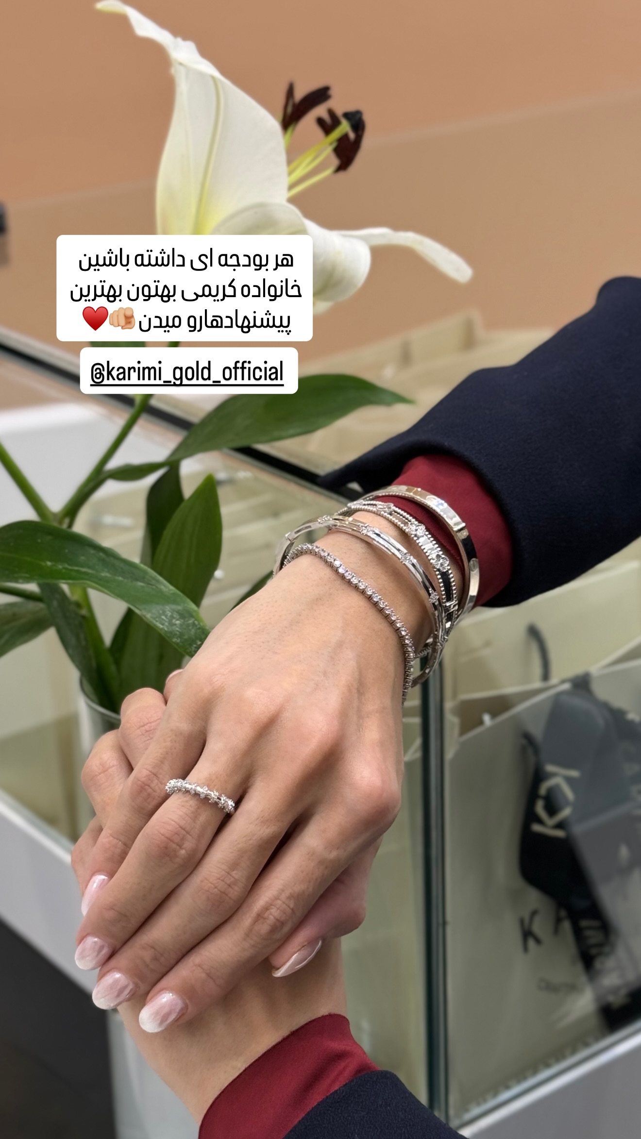  جدید ترین استوری اینستاگرام شیوا نصرتی