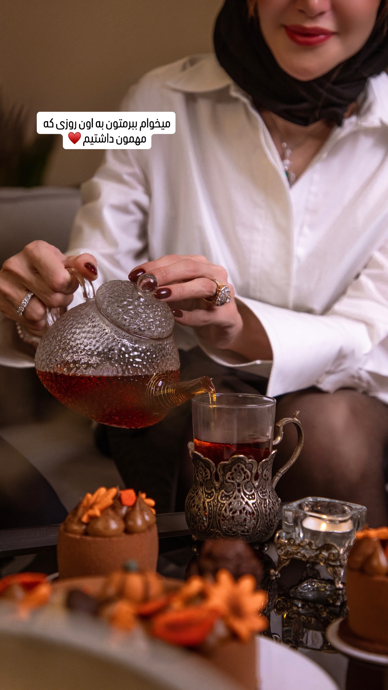  جدید ترین استوری اینستاگرام شیوا نصرتی