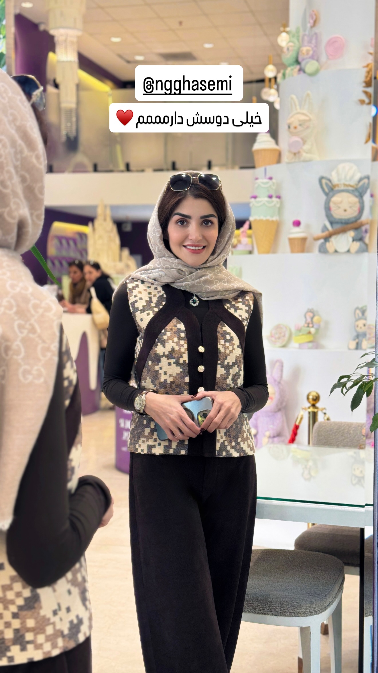  جدید ترین استوری اینستاگرام شیوا نصرتی