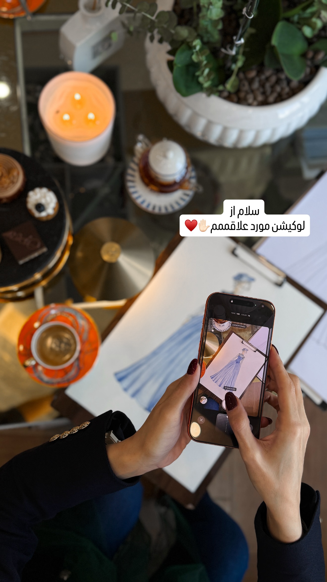  جدید ترین استوری اینستاگرام شیوا نصرتی