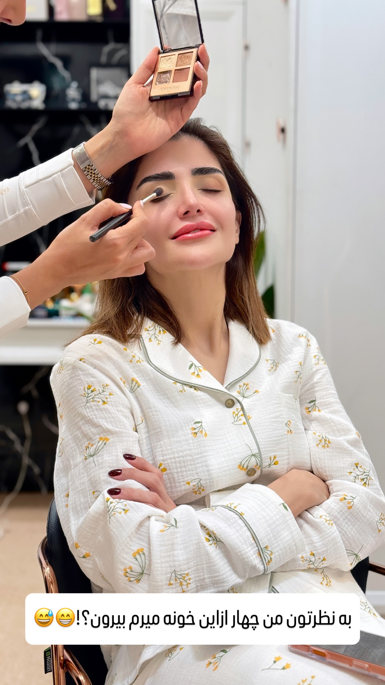  جدید ترین استوری اینستاگرام شیوا نصرتی