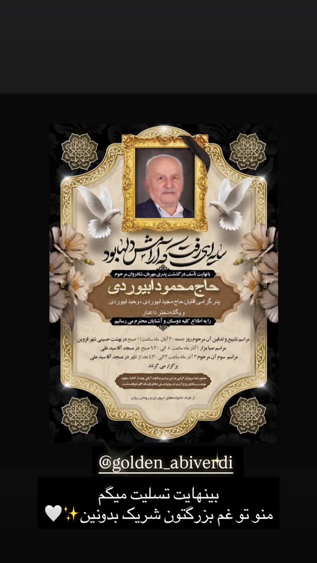  جدید ترین استوری اینستاگرام شیوا نصرتی