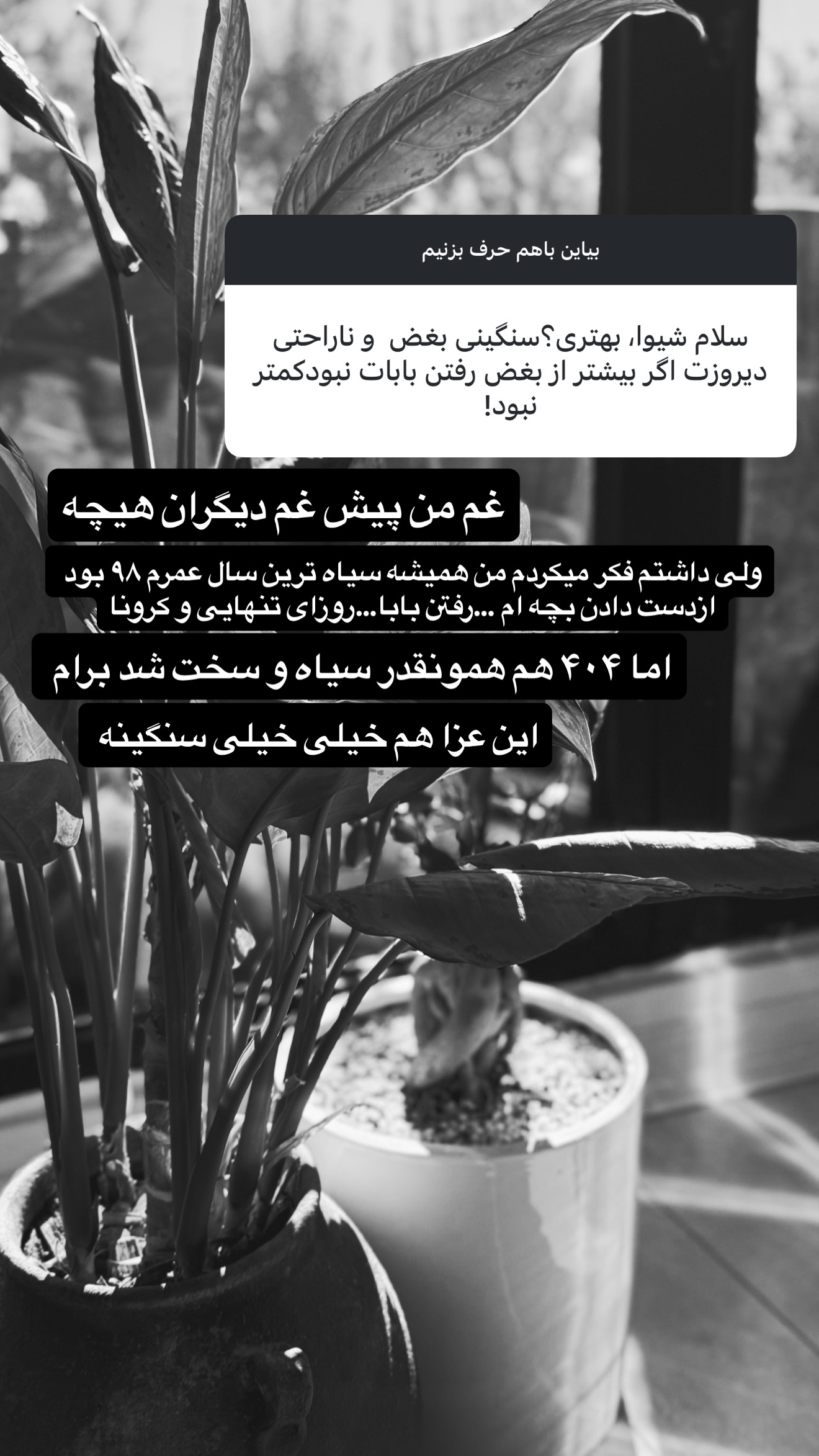  جدید ترین استوری اینستاگرام شیوا نصرتی