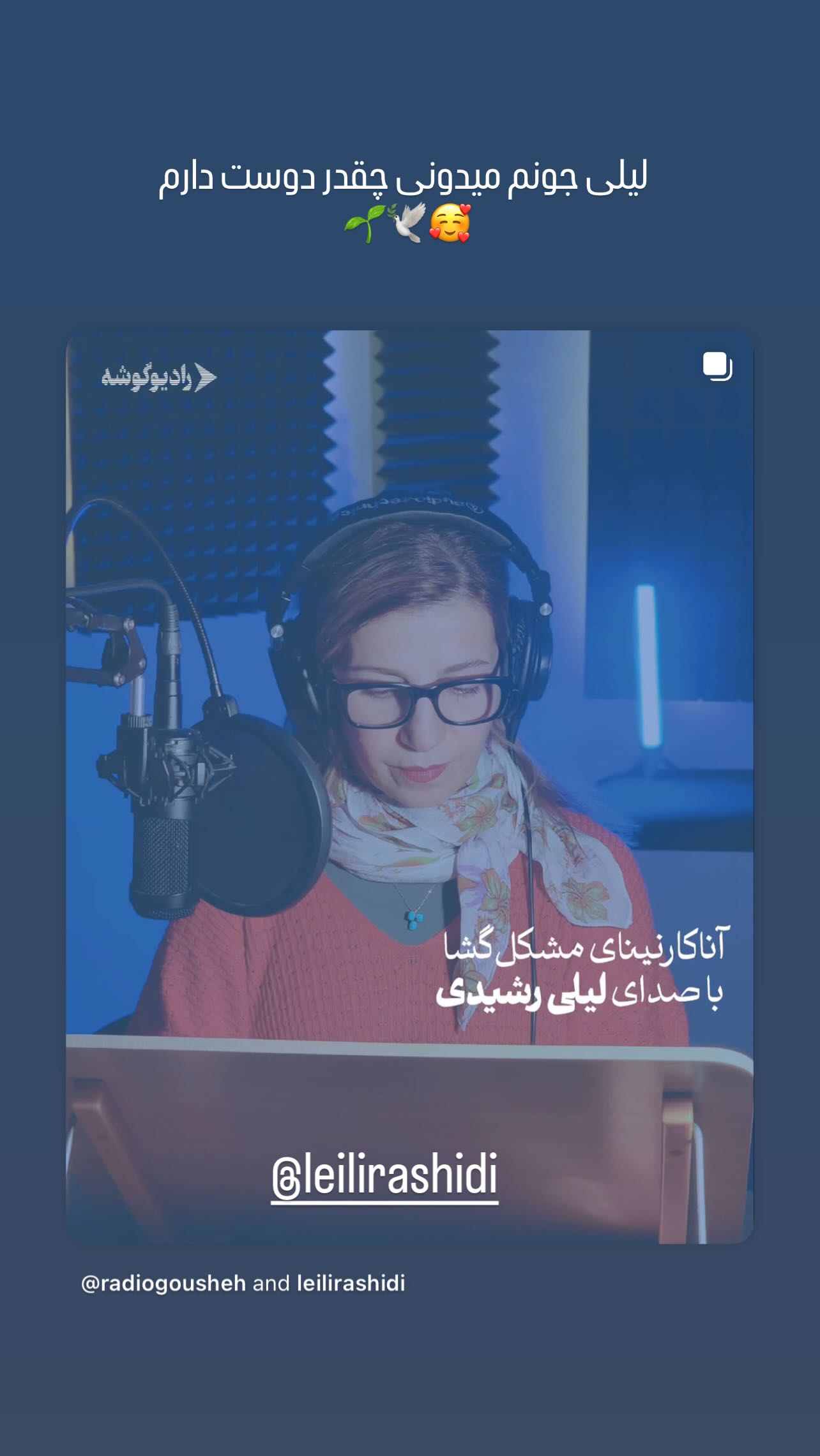  جدید ترین استوری اینستاگرام شهره سلطانی