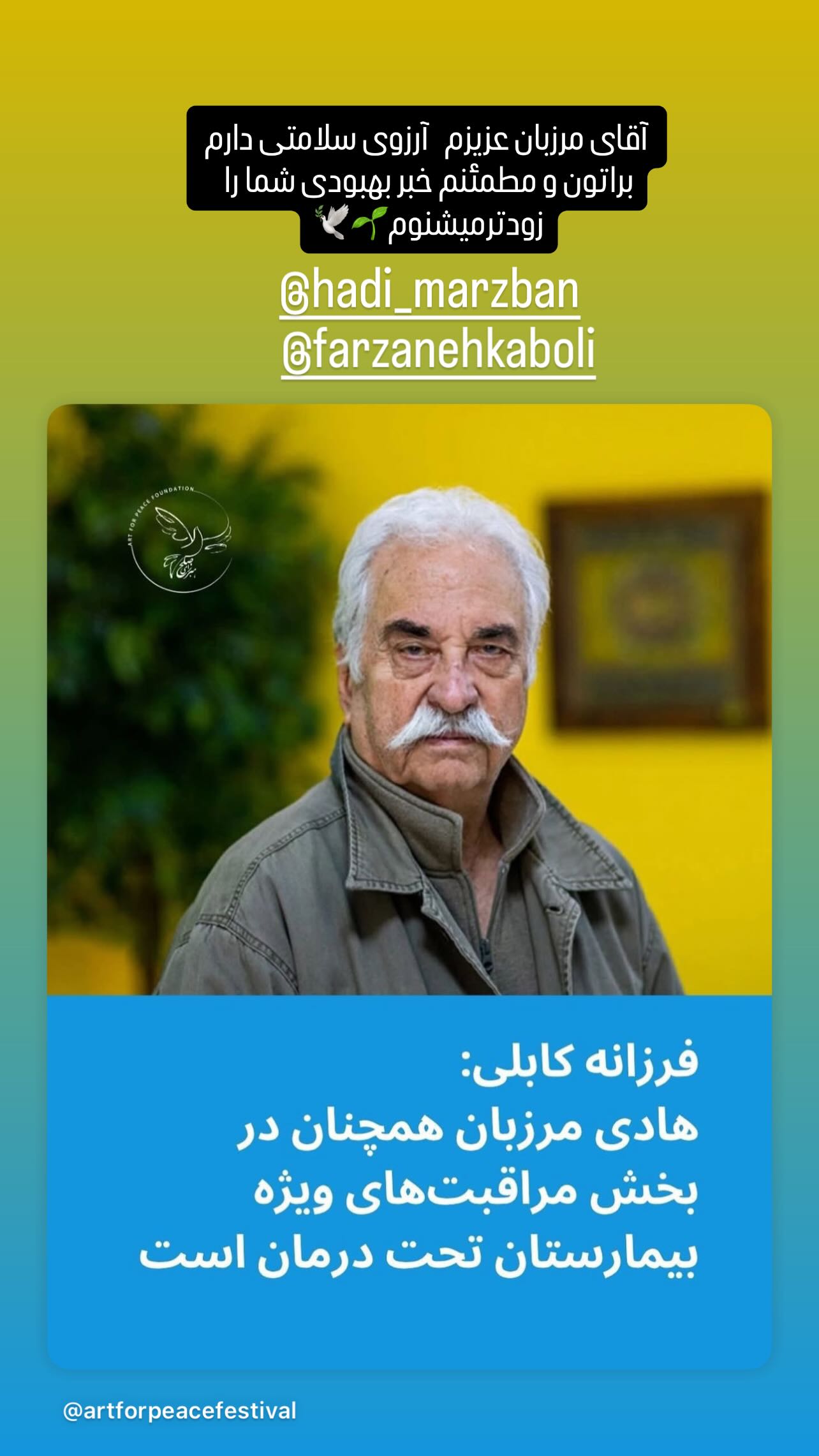 جدید ترین استوری اینستاگرام شهره سلطانی