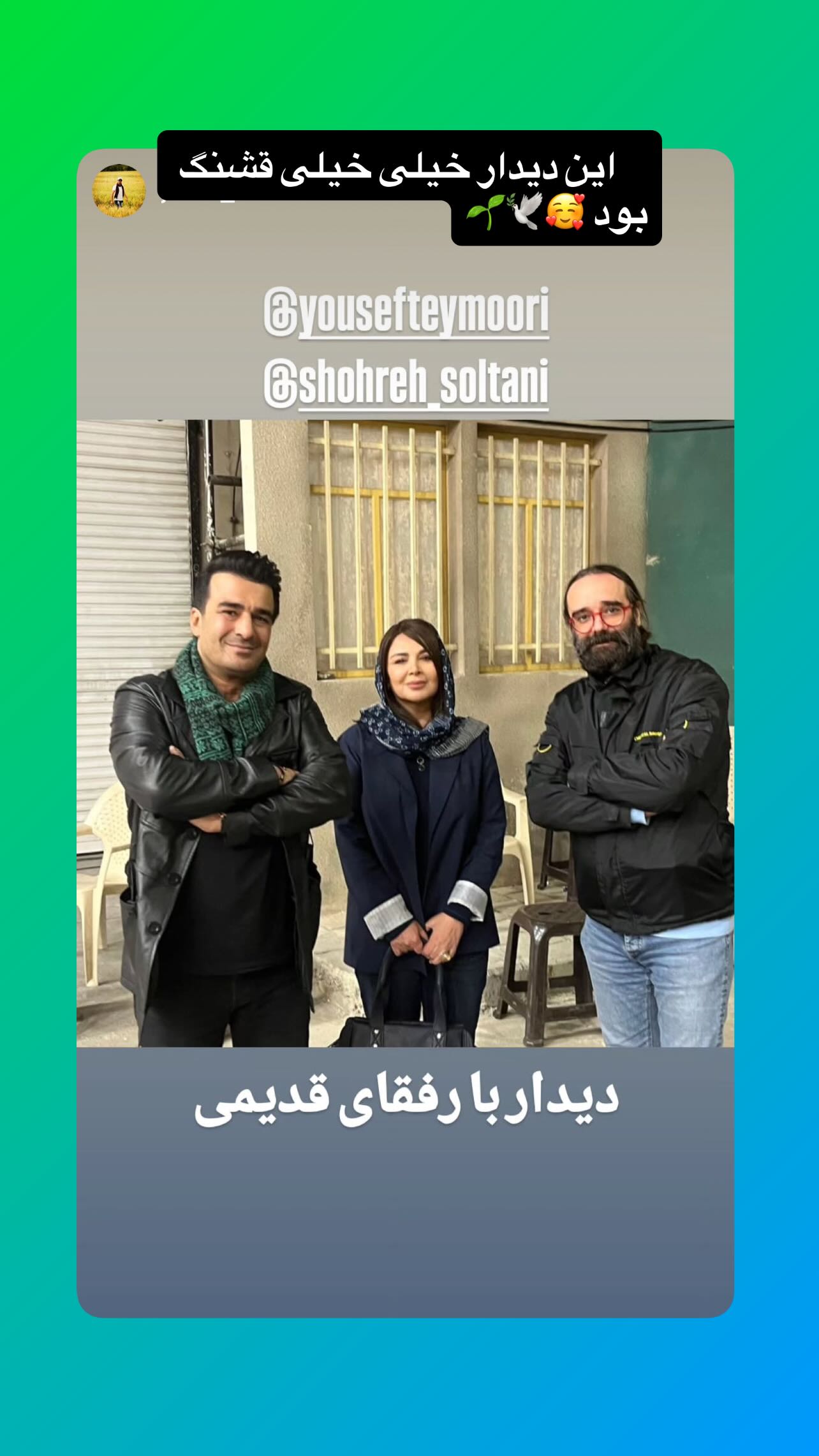  جدید ترین استوری اینستاگرام شهره سلطانی