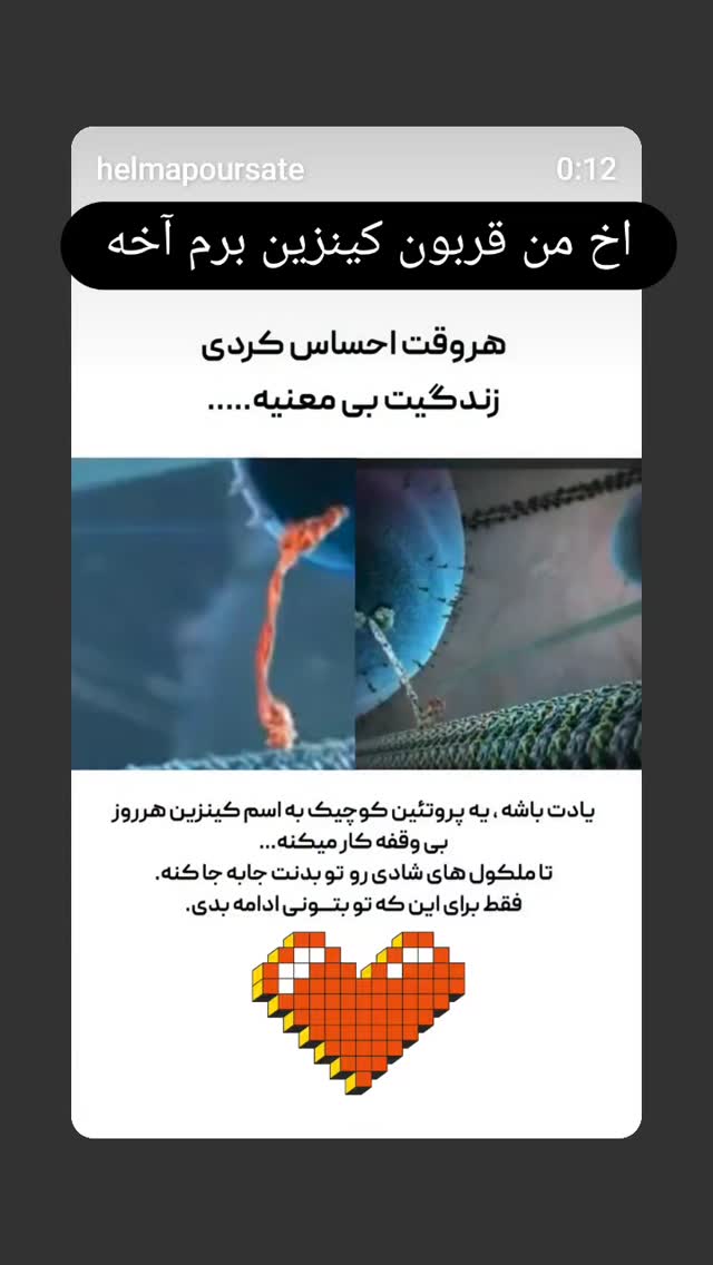  جدید ترین استوری اینستاگرام شوکت حجت