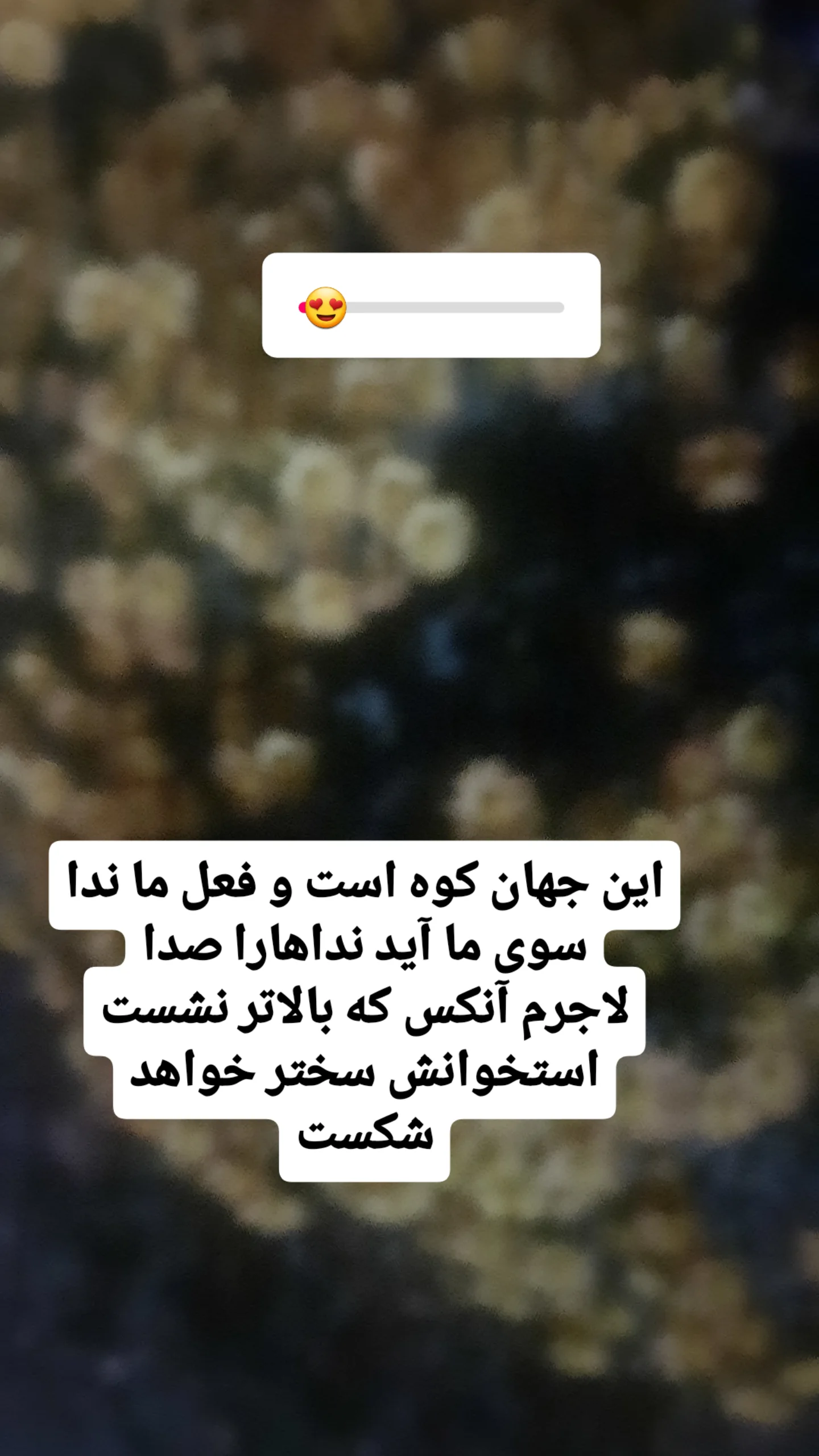  جدید ترین استوری اینستاگرام شوکت حجت
