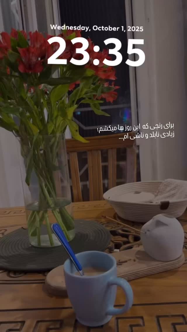  جدید ترین استوری اینستاگرام شکوفه عزیزی