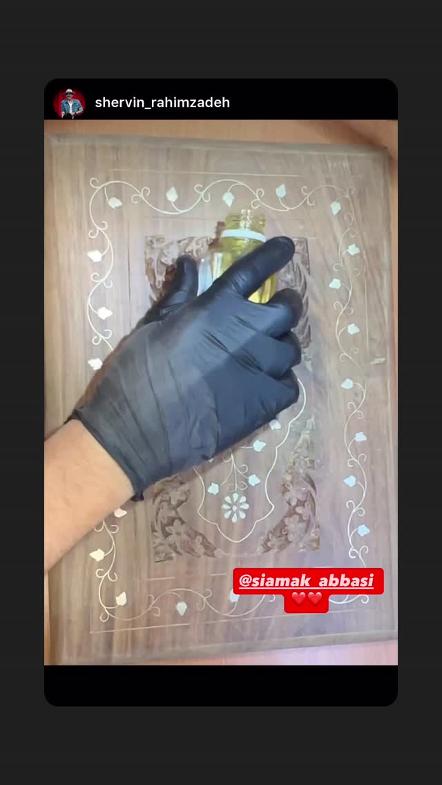  جدید ترین استوری اینستاگرام سیامک عباسی