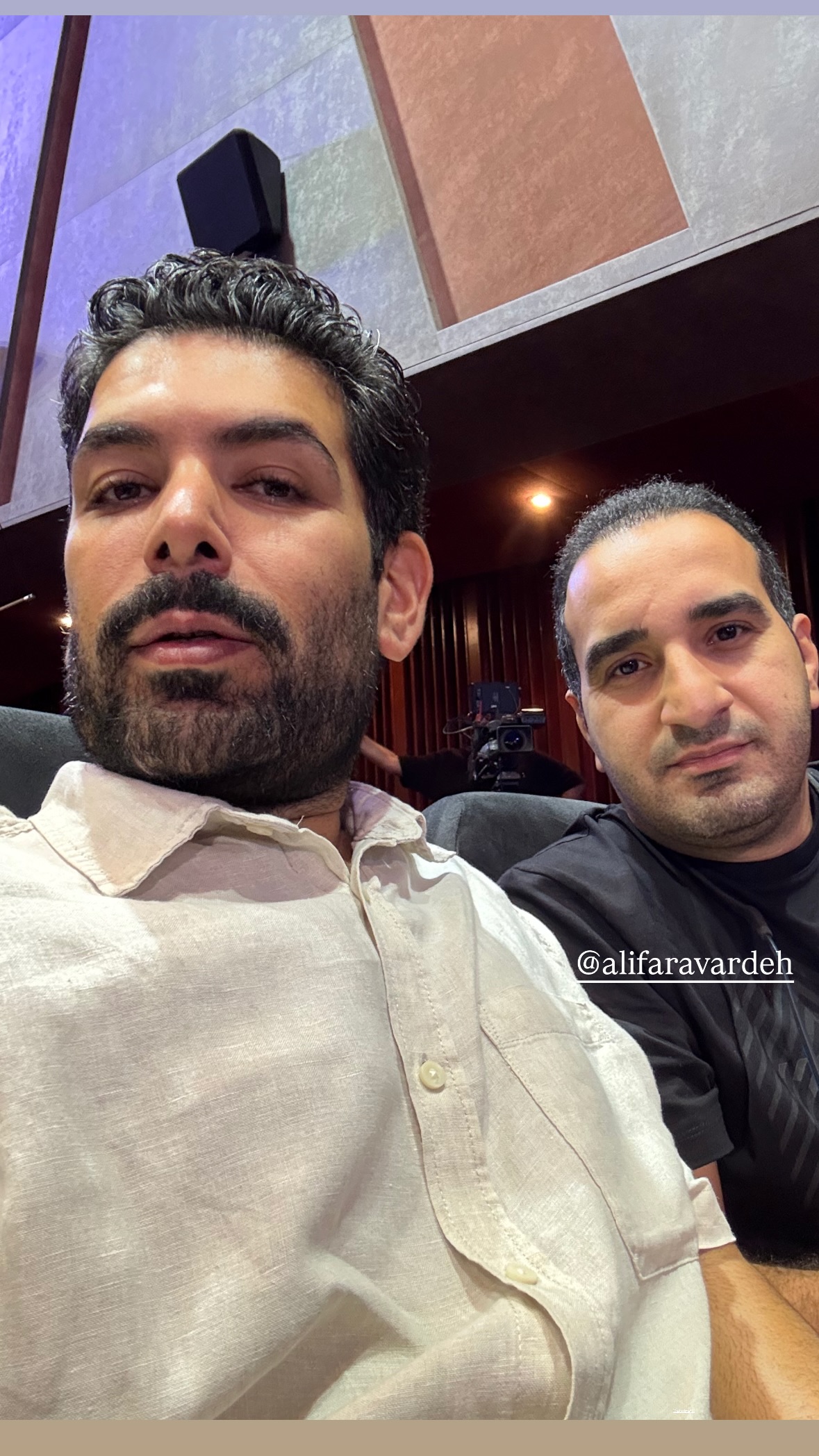  جدید ترین استوری اینستاگرام سیامک احمدی